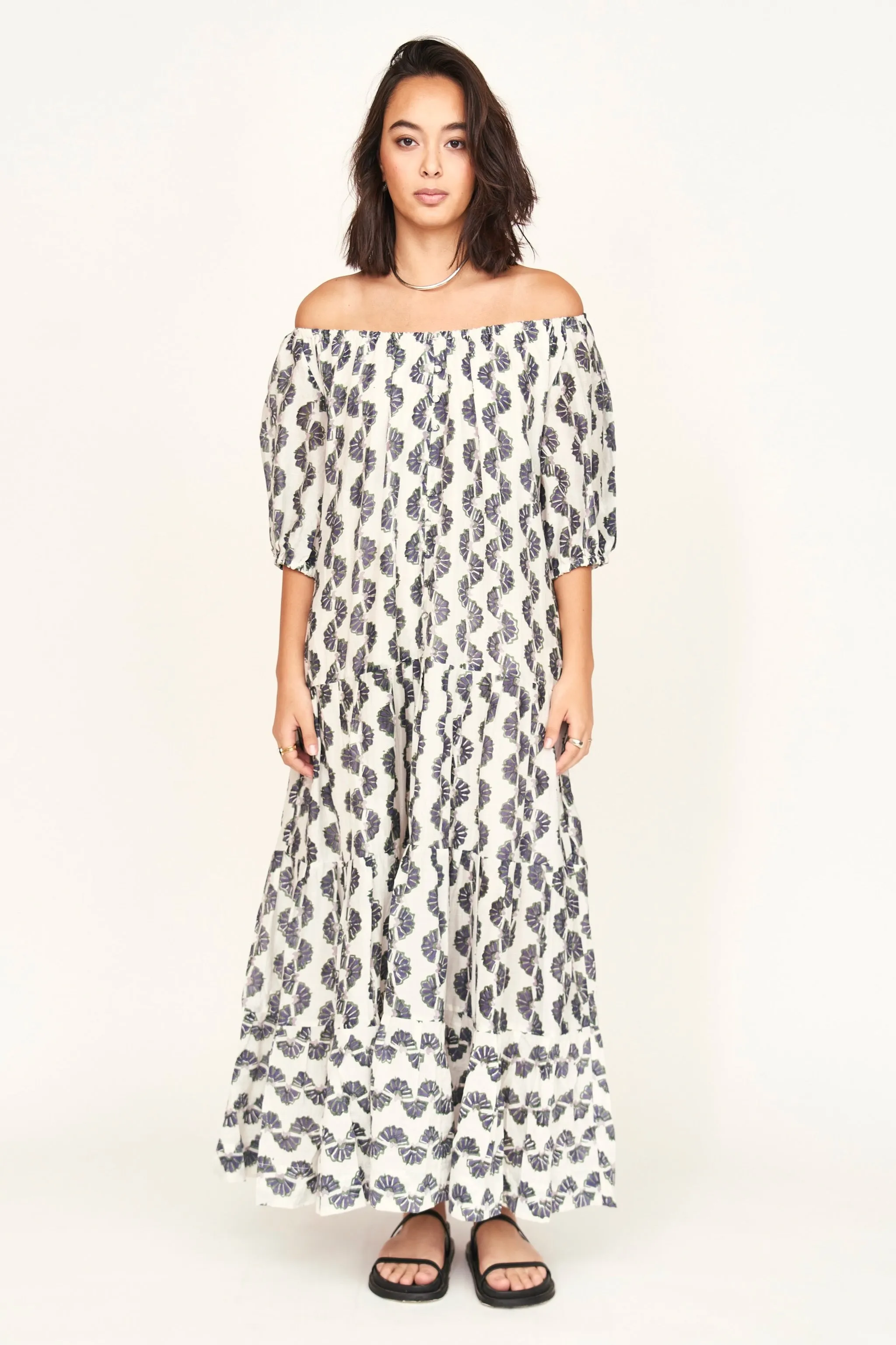 Capri Dress in Orchard Road sold by Mirth product image thumbnail 2