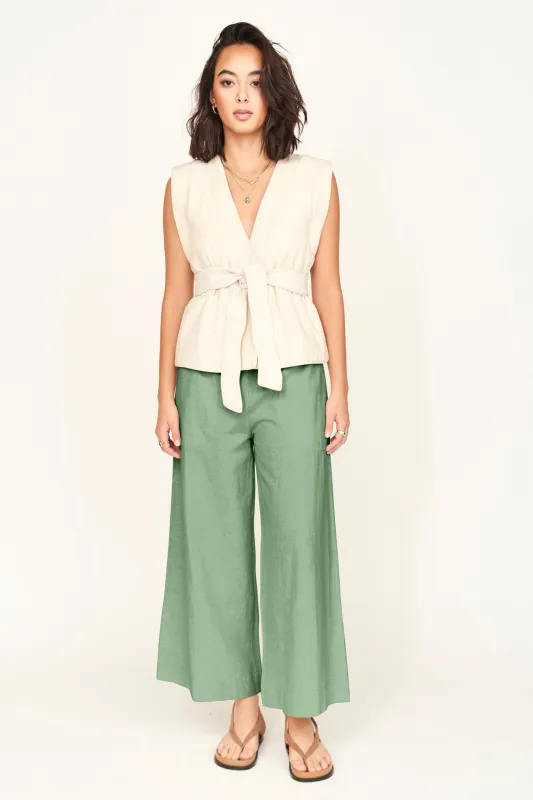 Mirth Pant in Mint sold by Mirth