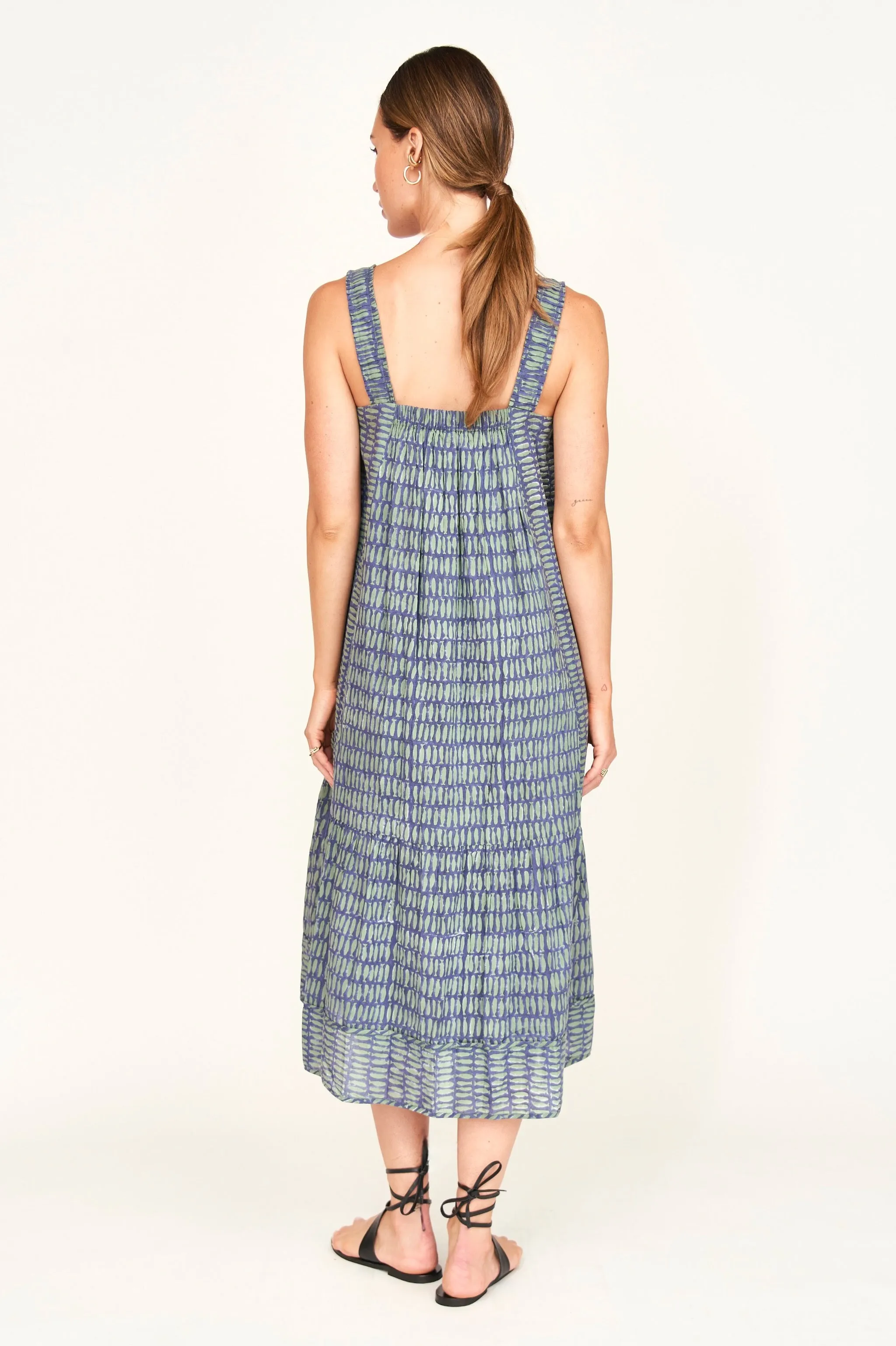 Monaco Dress in Lagoon Minnow sold by Mirth product image thumbnail 3