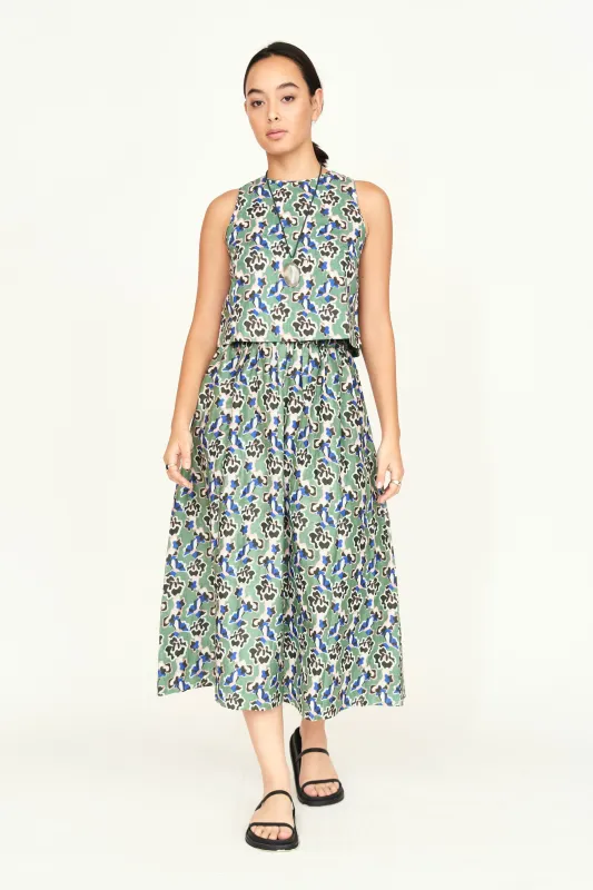 Santanyi Top in Mint Orchid sold by Mirth