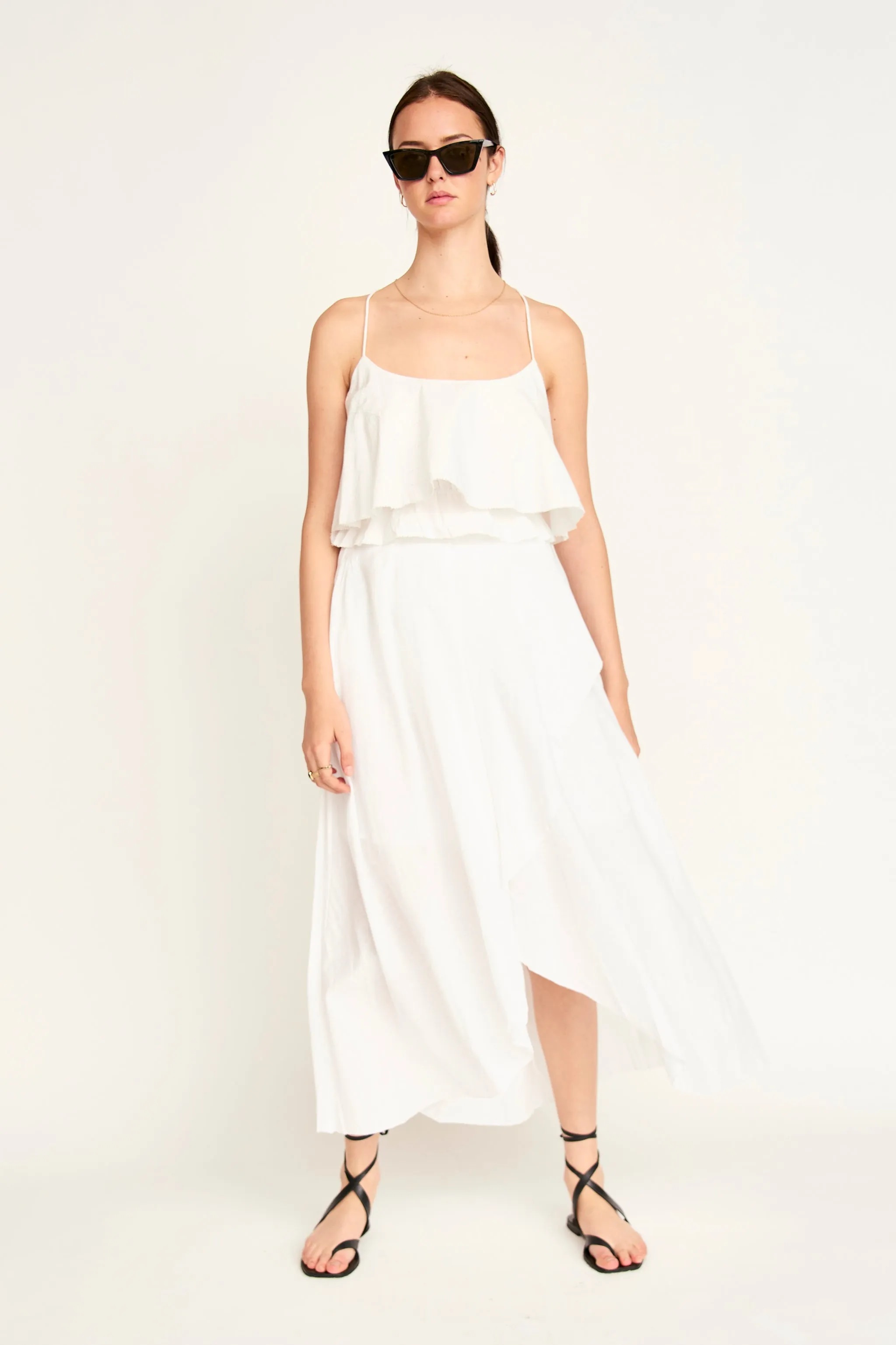 Singapore Skirt in White sold by Mirth product image thumbnail 5