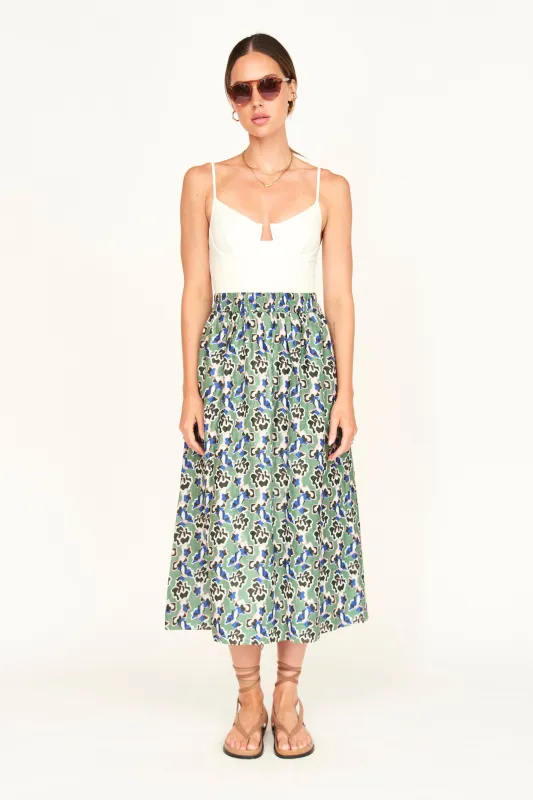 Verona Skirt in Mint Orchid sold by Mirth