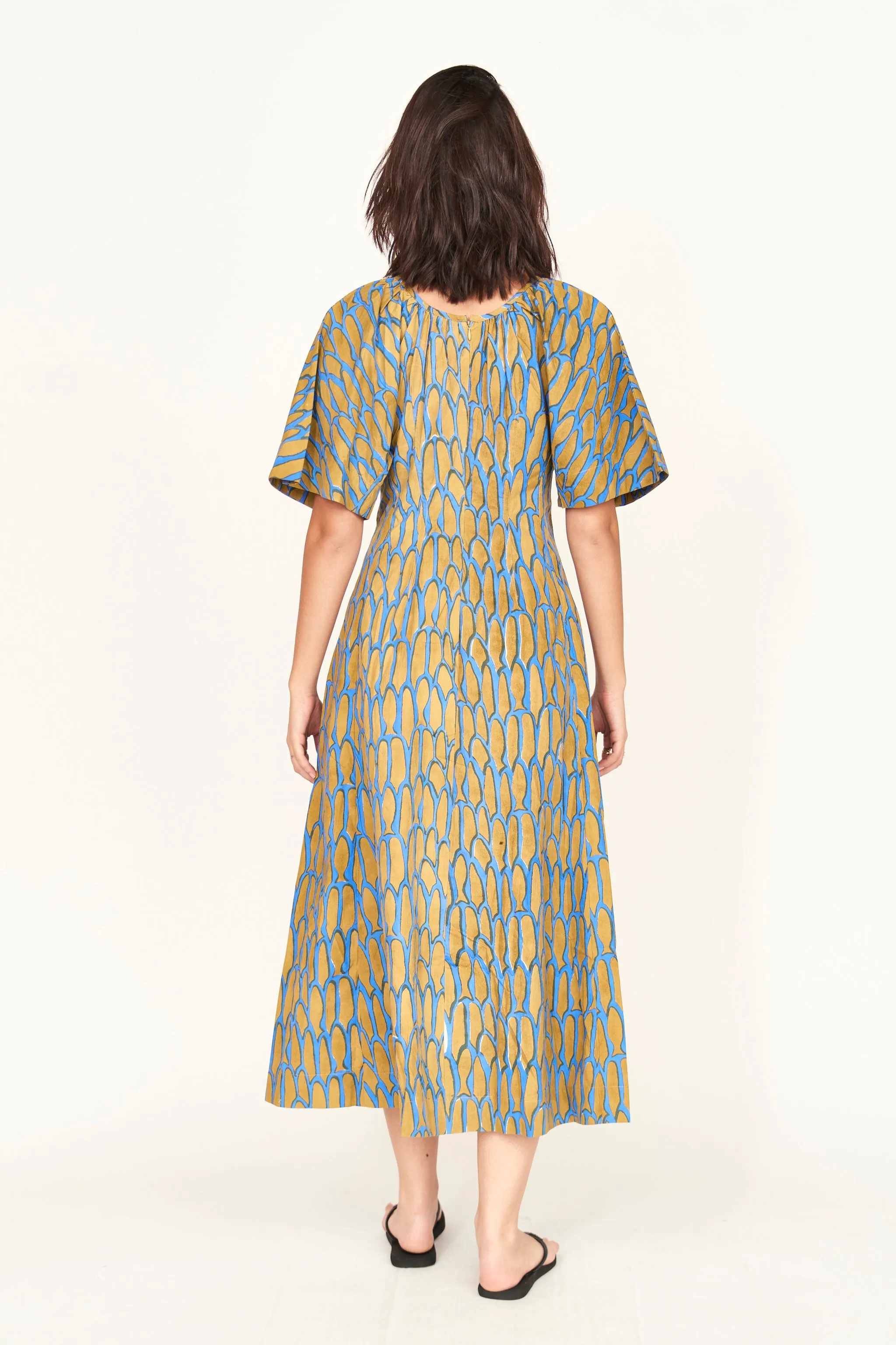 Wailea Dress in Bluefish sold by Mirth product image thumbnail 5