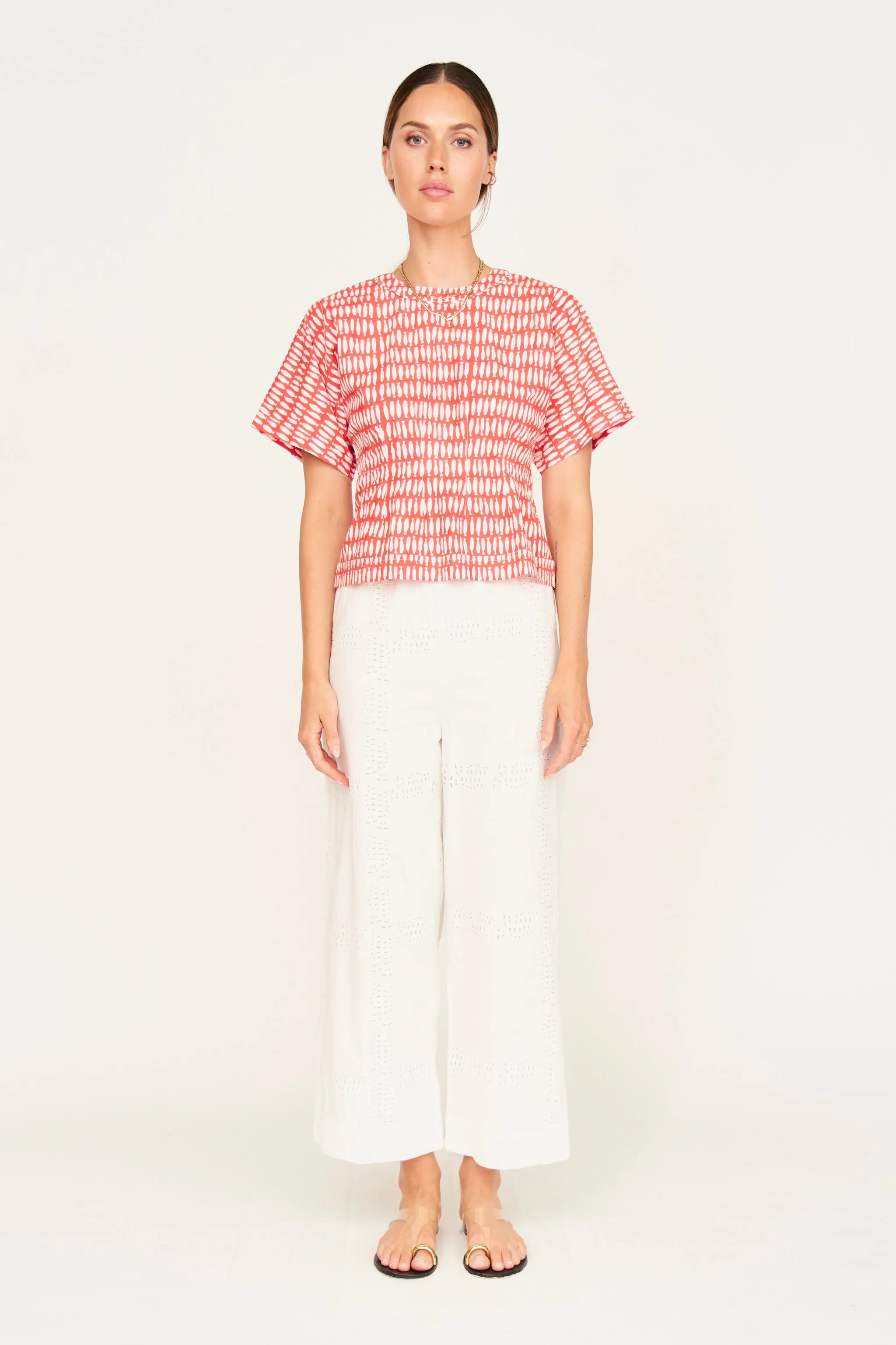 Wailea Top in Lobster Minnow sold by Mirth