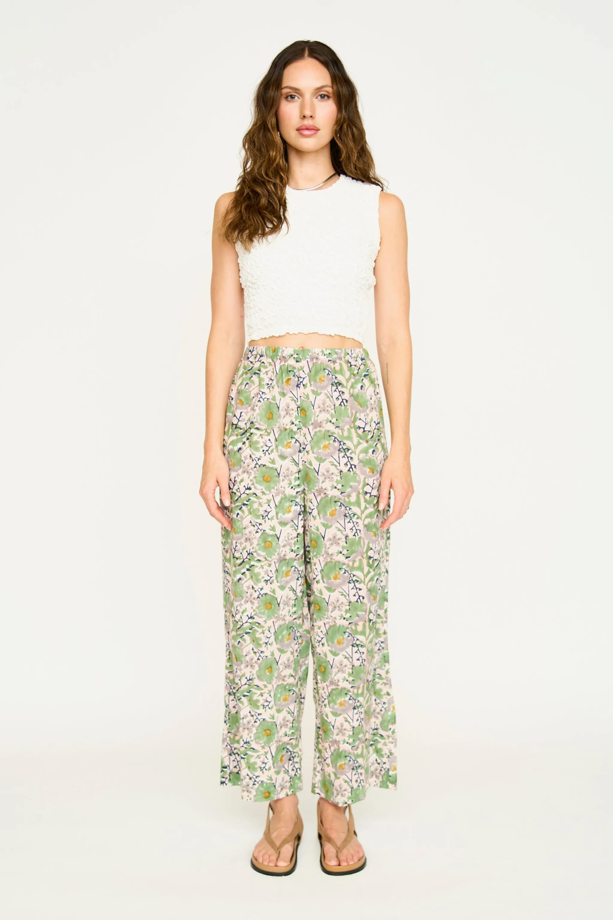 Baden Pant in Lavender Bloom sold by Mirth