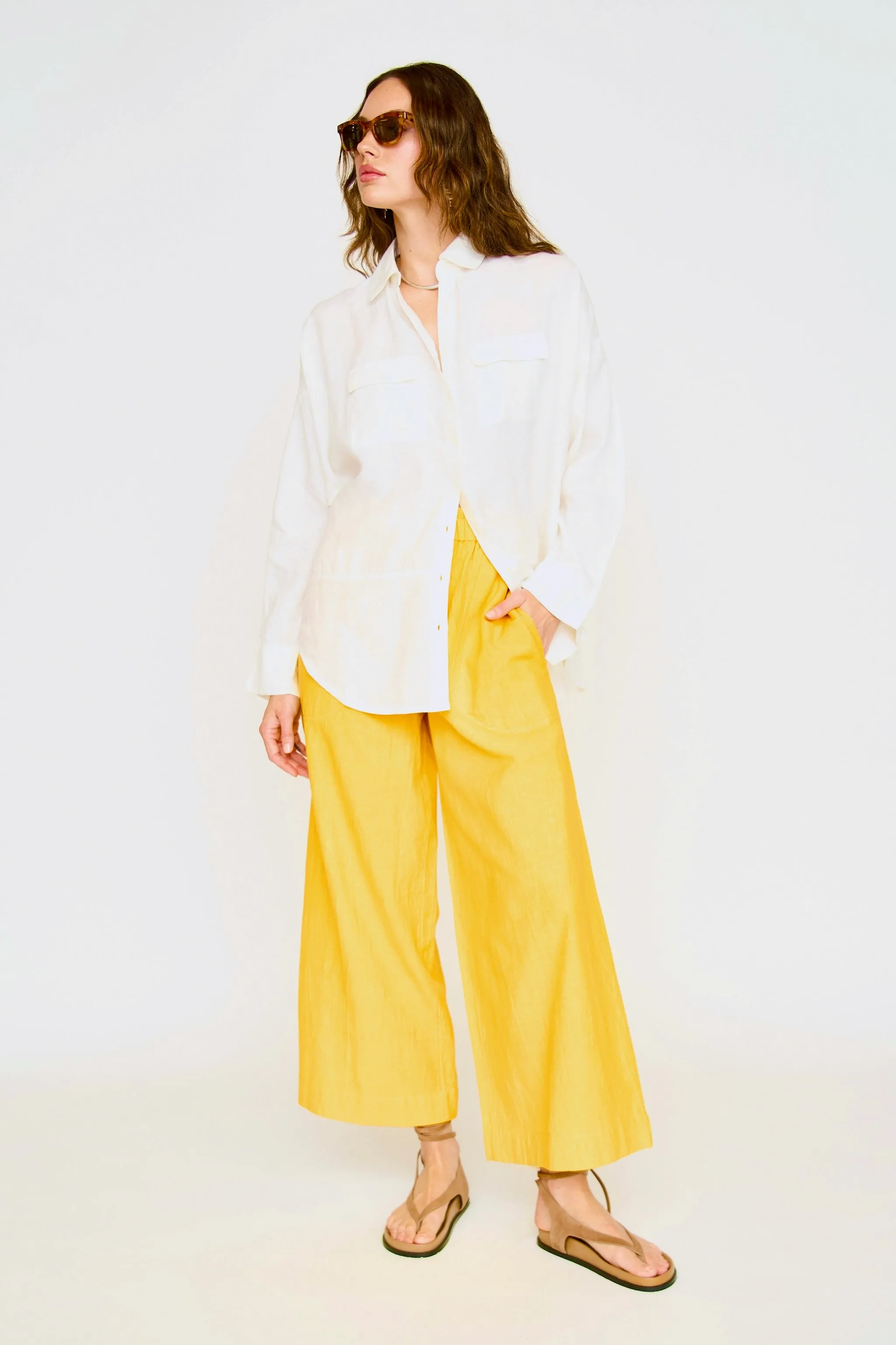 Mirth Pant in Canary sold by Mirth product image thumbnail 5