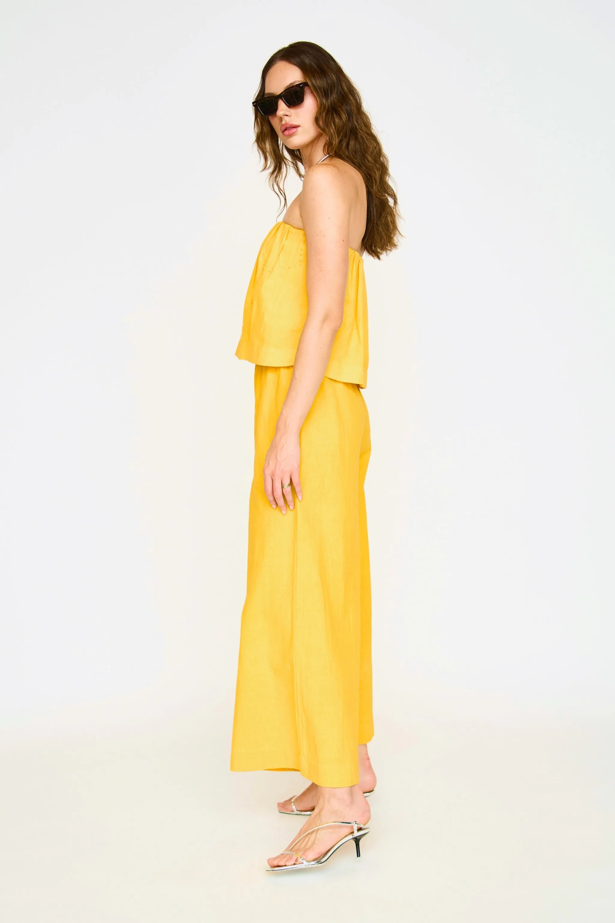 Mirth Pant in Canary sold by Mirth product image thumbnail 4