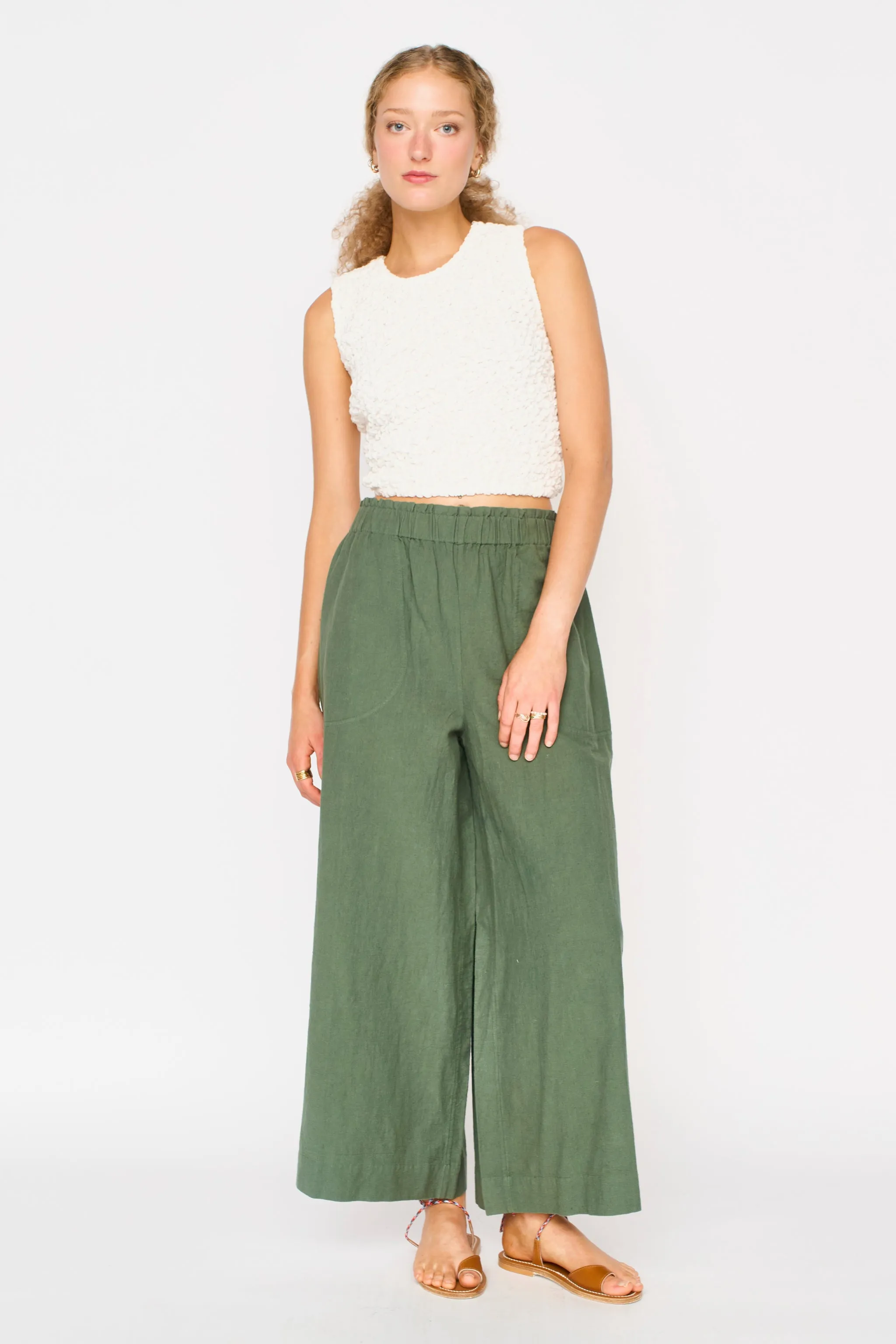 Mirth Pant in Kelp (20% off!) sold by Mirth