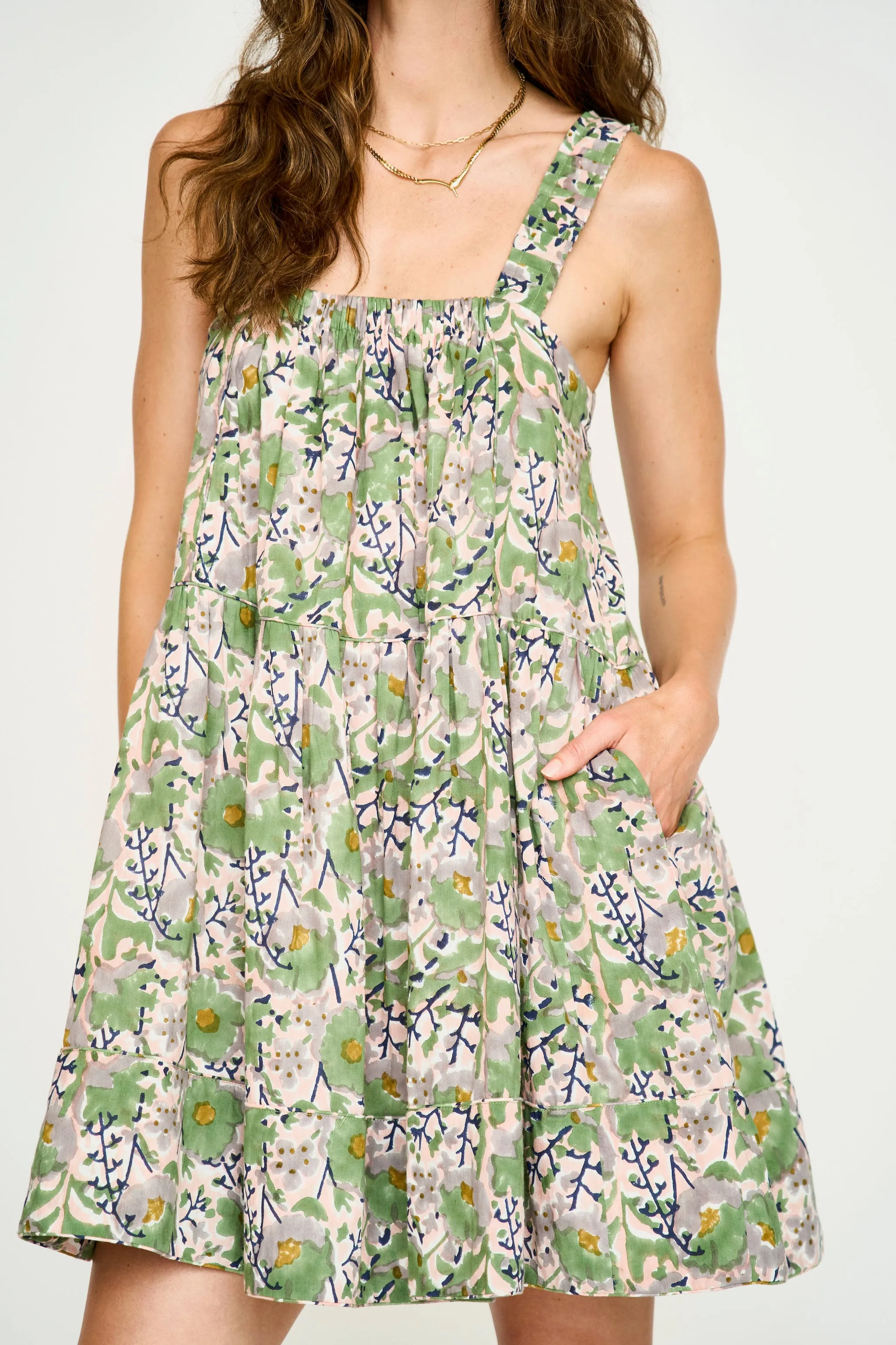Monaco Dress in Lavender Bloom sold by Mirth product image thumbnail 2