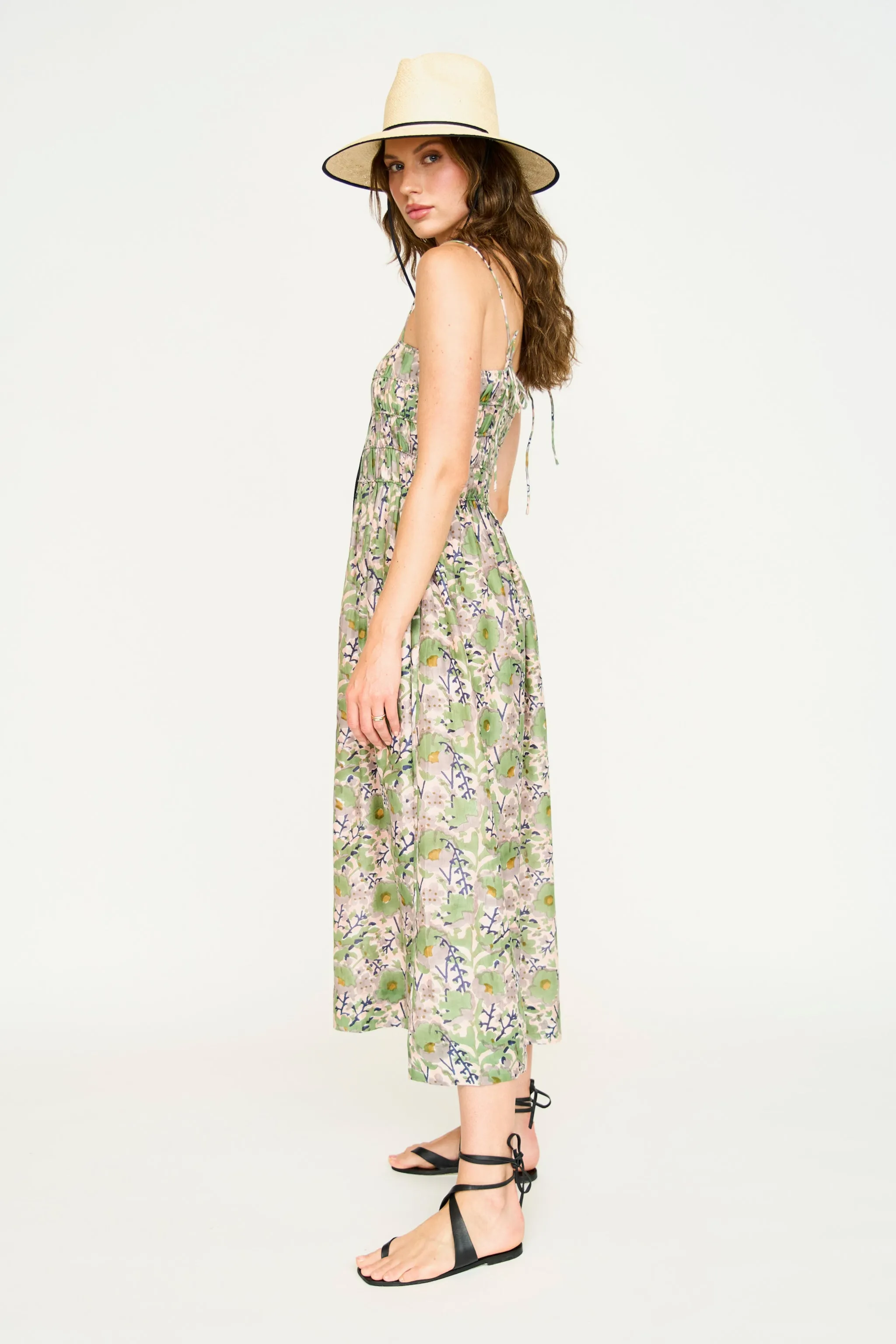 Puglia Dress in Lavender Bloom sold by Mirth product image thumbnail 4