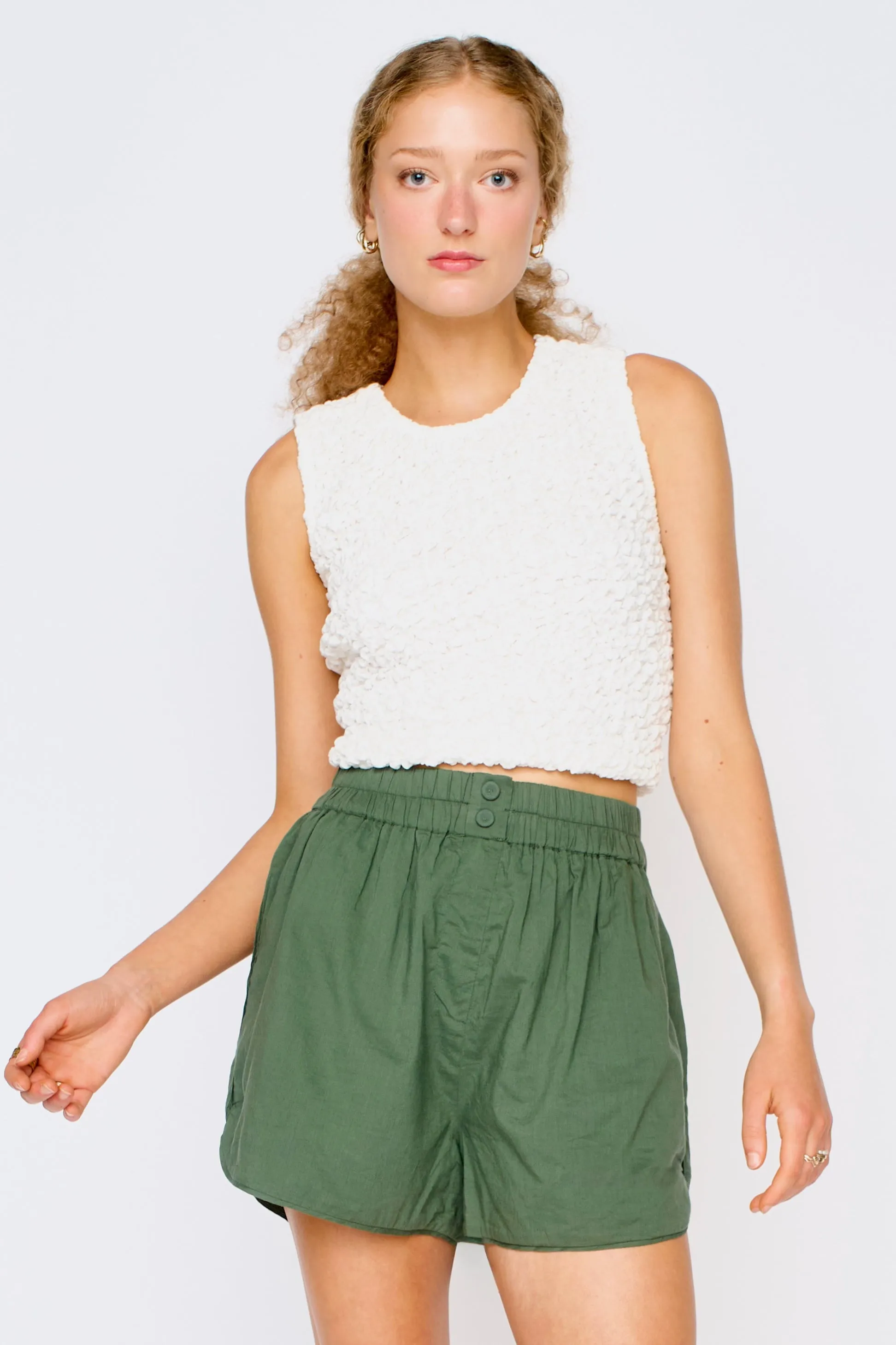 Track Short in Kelp sold by Mirth product image thumbnail 3