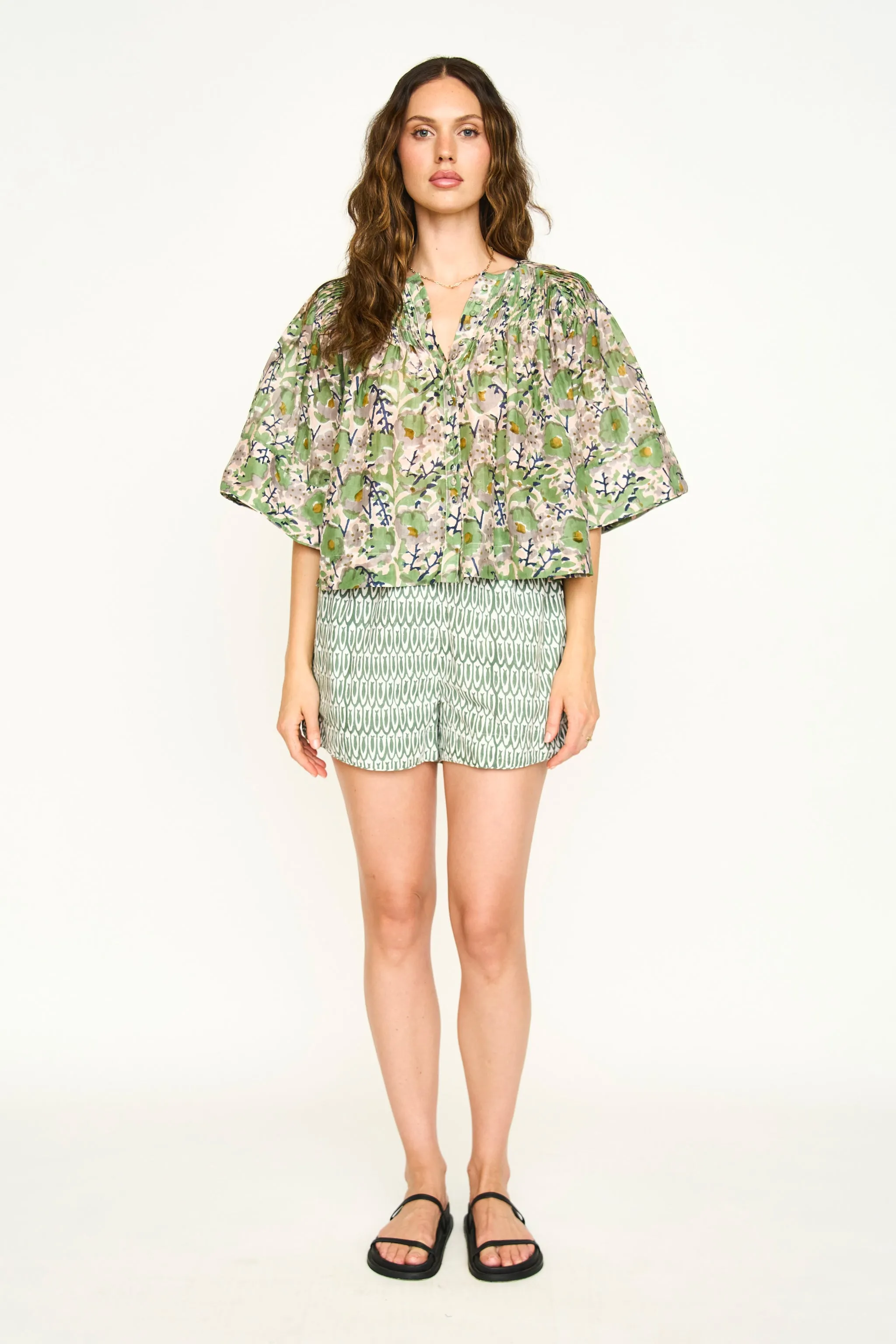 Track Short in Kelp Minnow sold by Mirth product image thumbnail 4