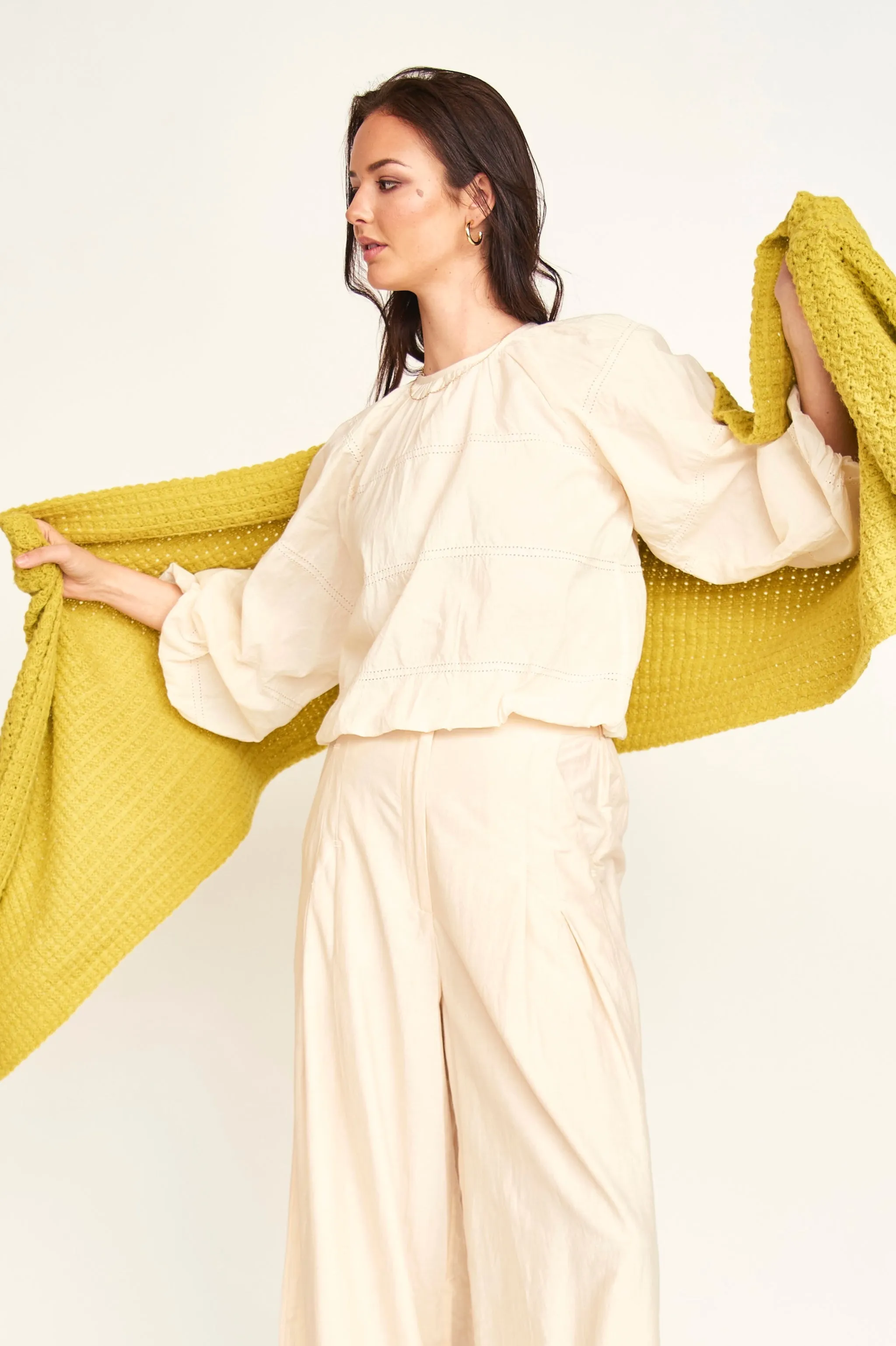 Andaman Top in Alabaster sold by Mirth product image thumbnail 5