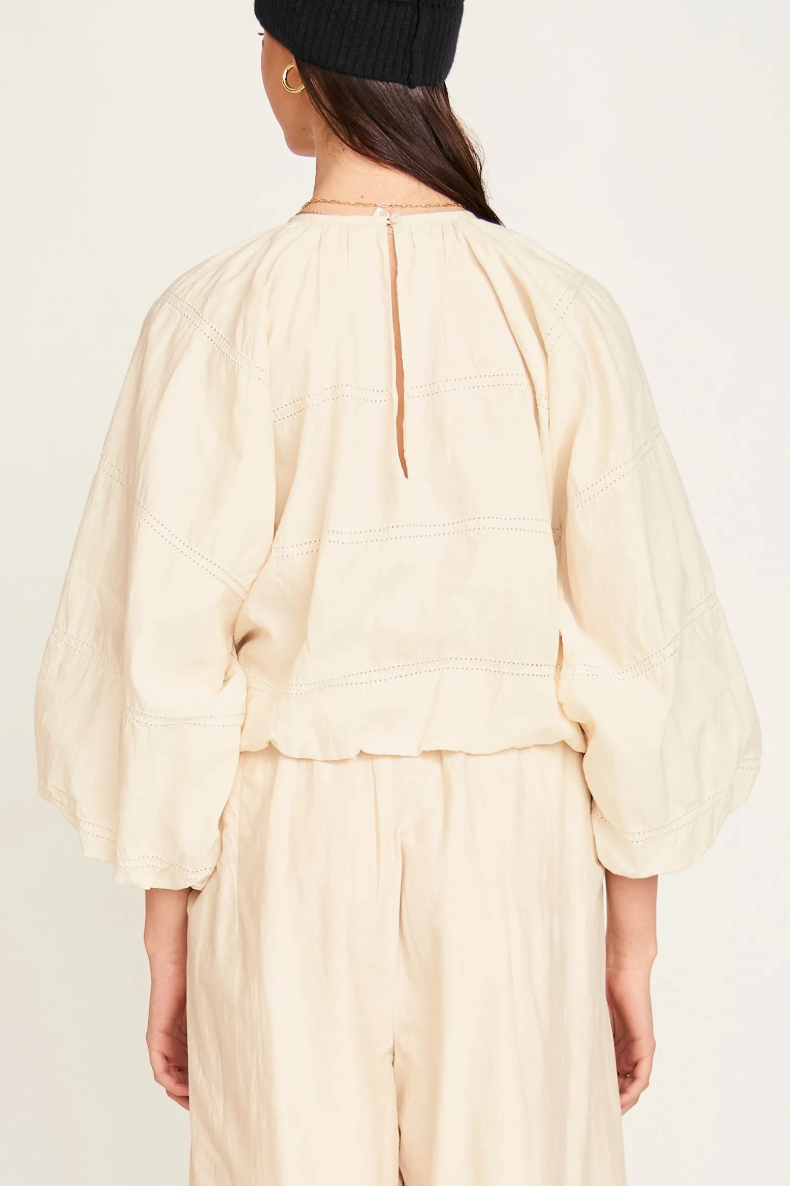Andaman Top in Alabaster sold by Mirth product image thumbnail 3