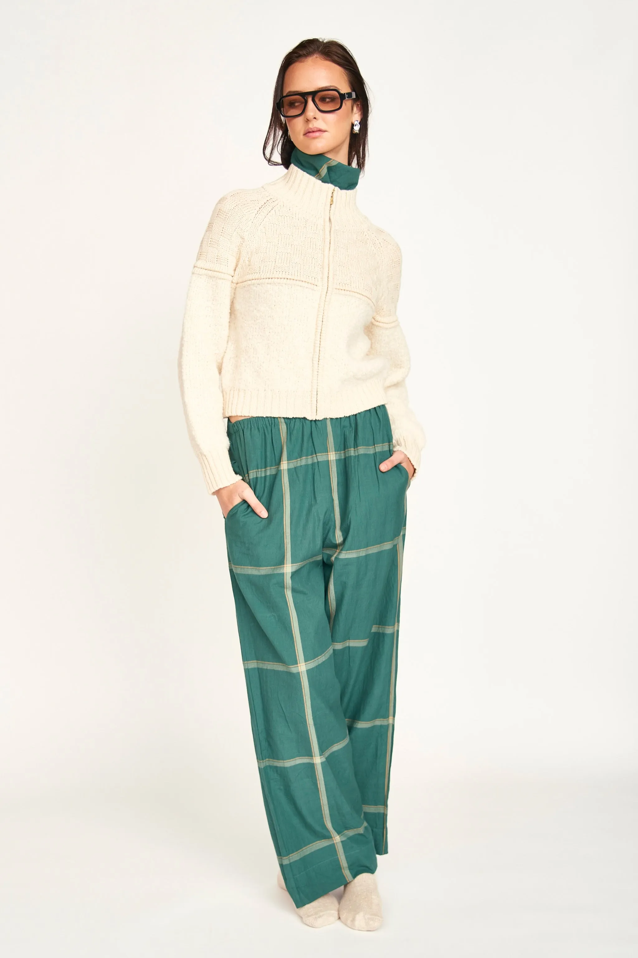 Baden Pant in Mallard Plaid sold by Mirth product image thumbnail 3