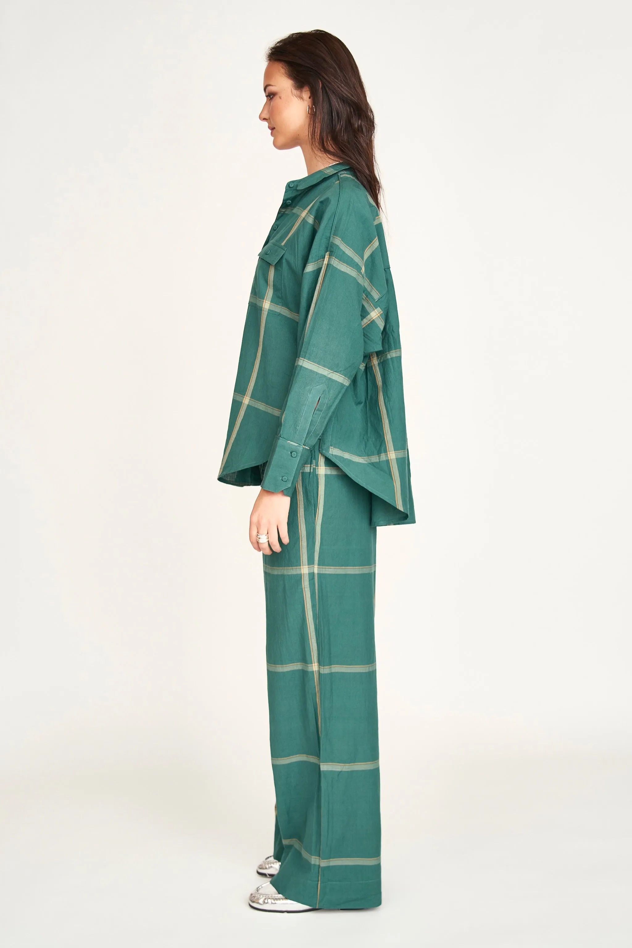 Baden Pant in Mallard Plaid sold by Mirth product image thumbnail 4