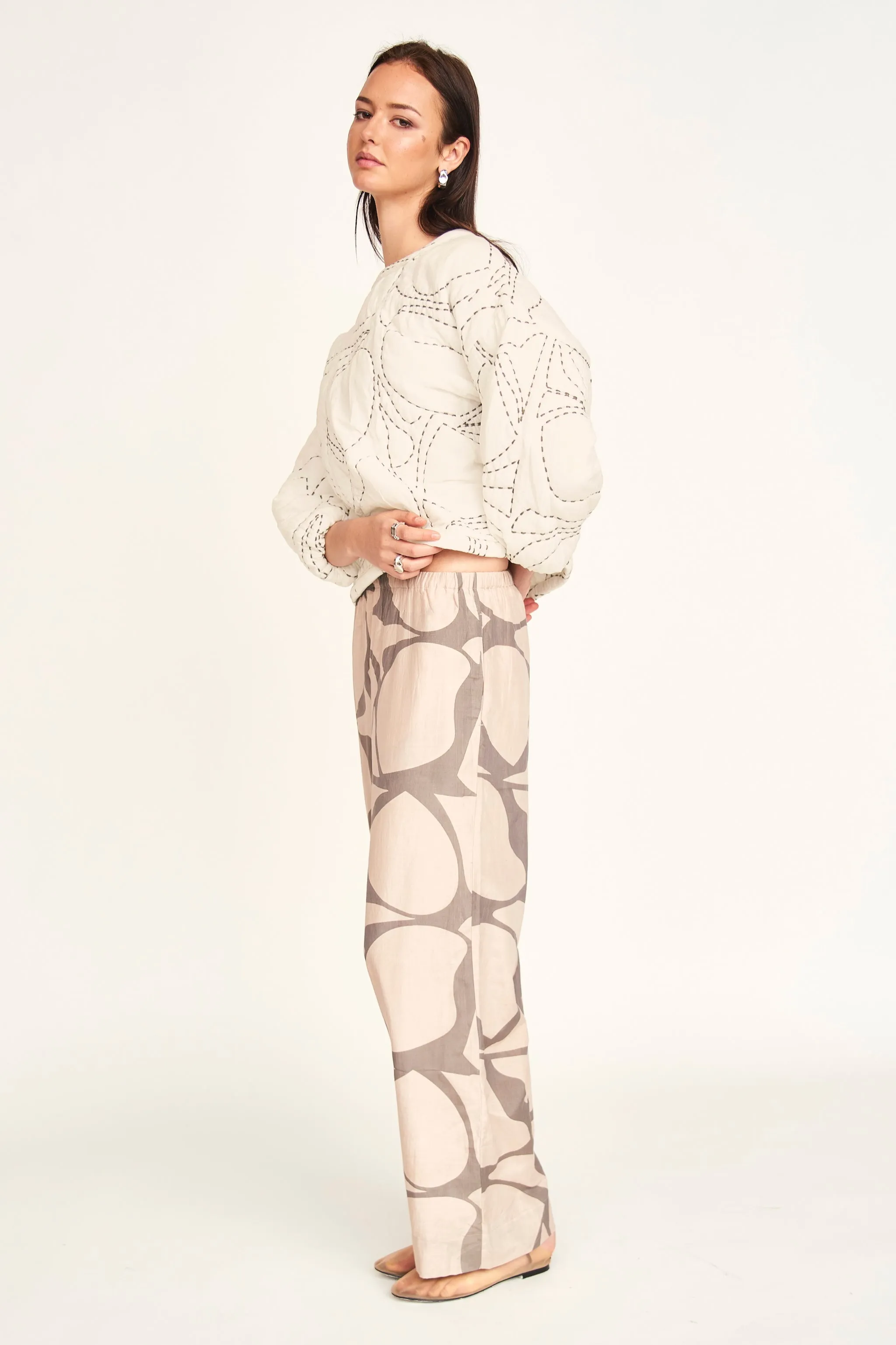 Baden Pant in Putty Jurassic sold by Mirth product image thumbnail 2