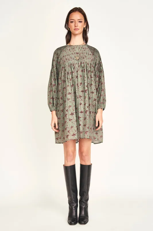 Kerala Dress in Shadow Kudzu sold by Mirth