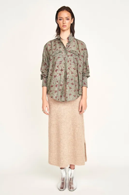 Kyoto Shirt in Shadow Kudzu sold by Mirth