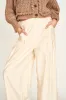 Lecce Wide Leg Pant in Alabaster sold by Mirth