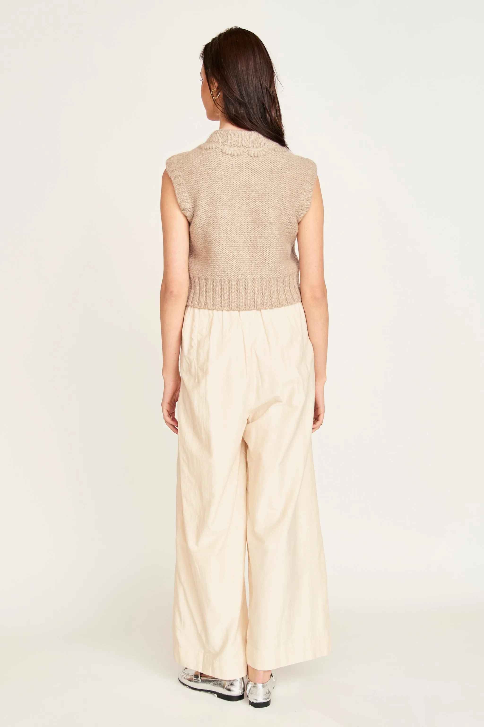 Marin Shell Vest in Graham Cracker sold by Mirth product image thumbnail 5