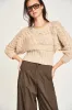 Solvang Dolman Pullover in Oatmeal sold by Mirth