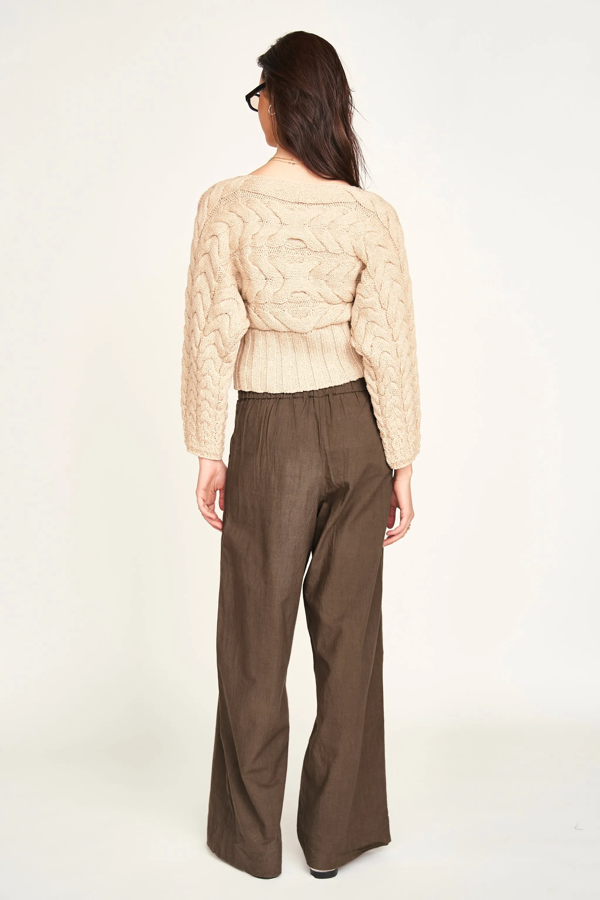 Solvang Dolman Pullover in Oatmeal sold by Mirth product image thumbnail 5