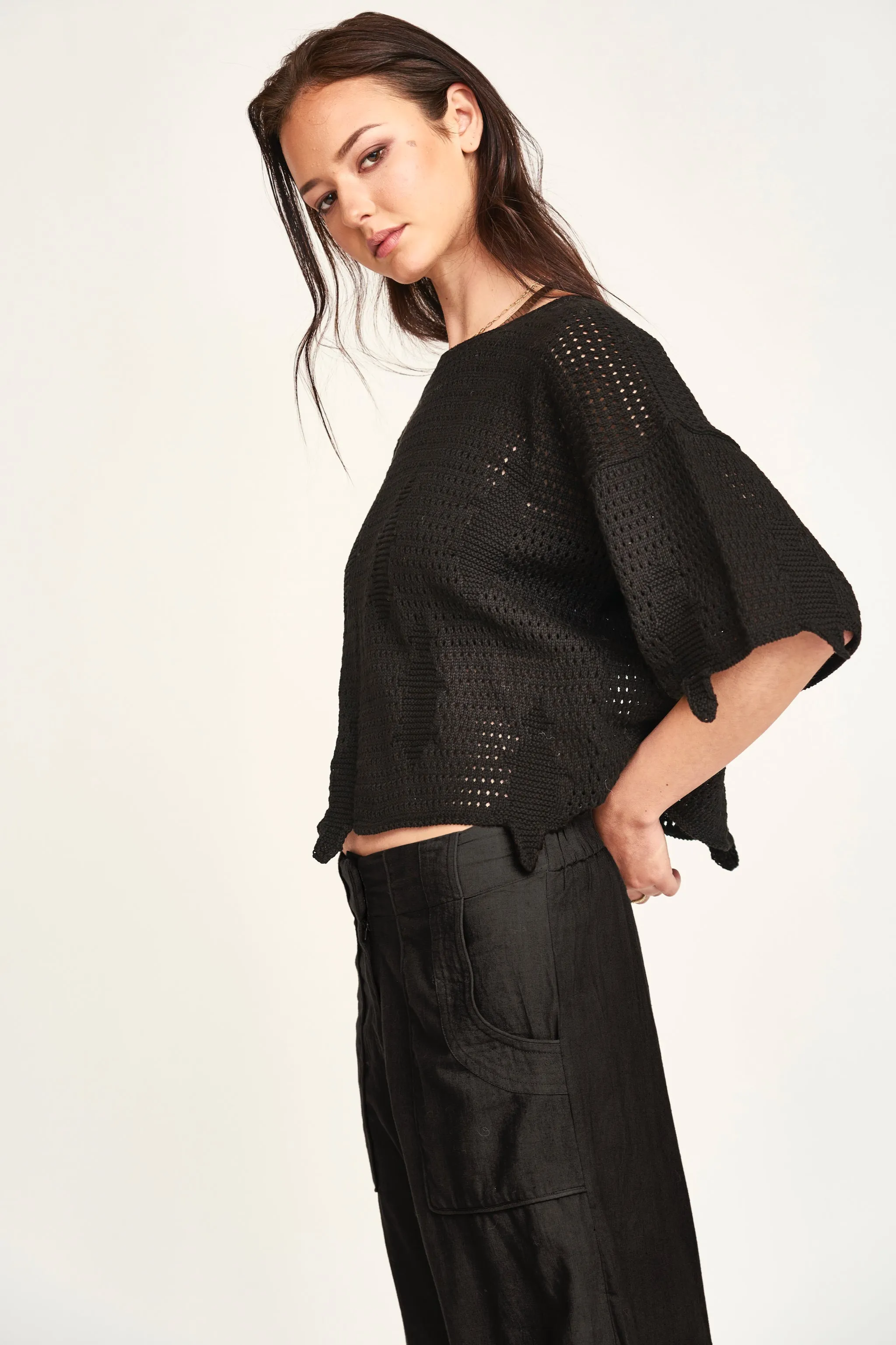 Tivot Pant in Black sold by Mirth product image thumbnail 3