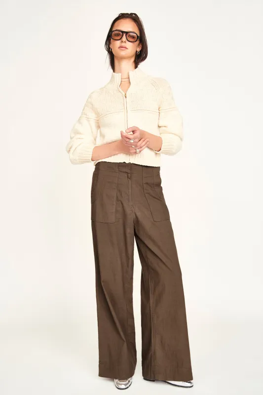 Tivot Pant in Walnut (Pre-Order) sold by Mirth