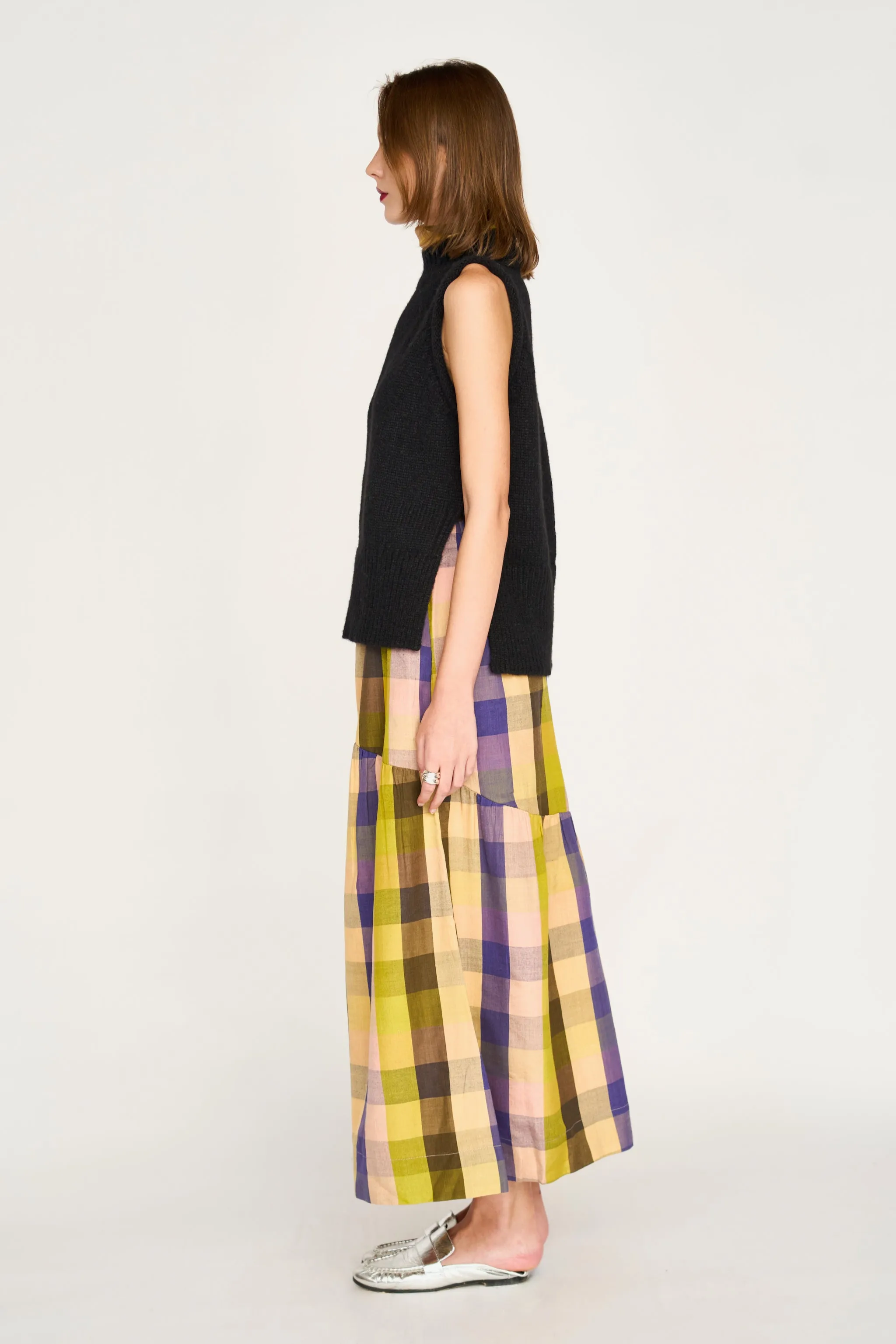 Aspen Open Side Vest in Black sold by Mirth product image thumbnail 4