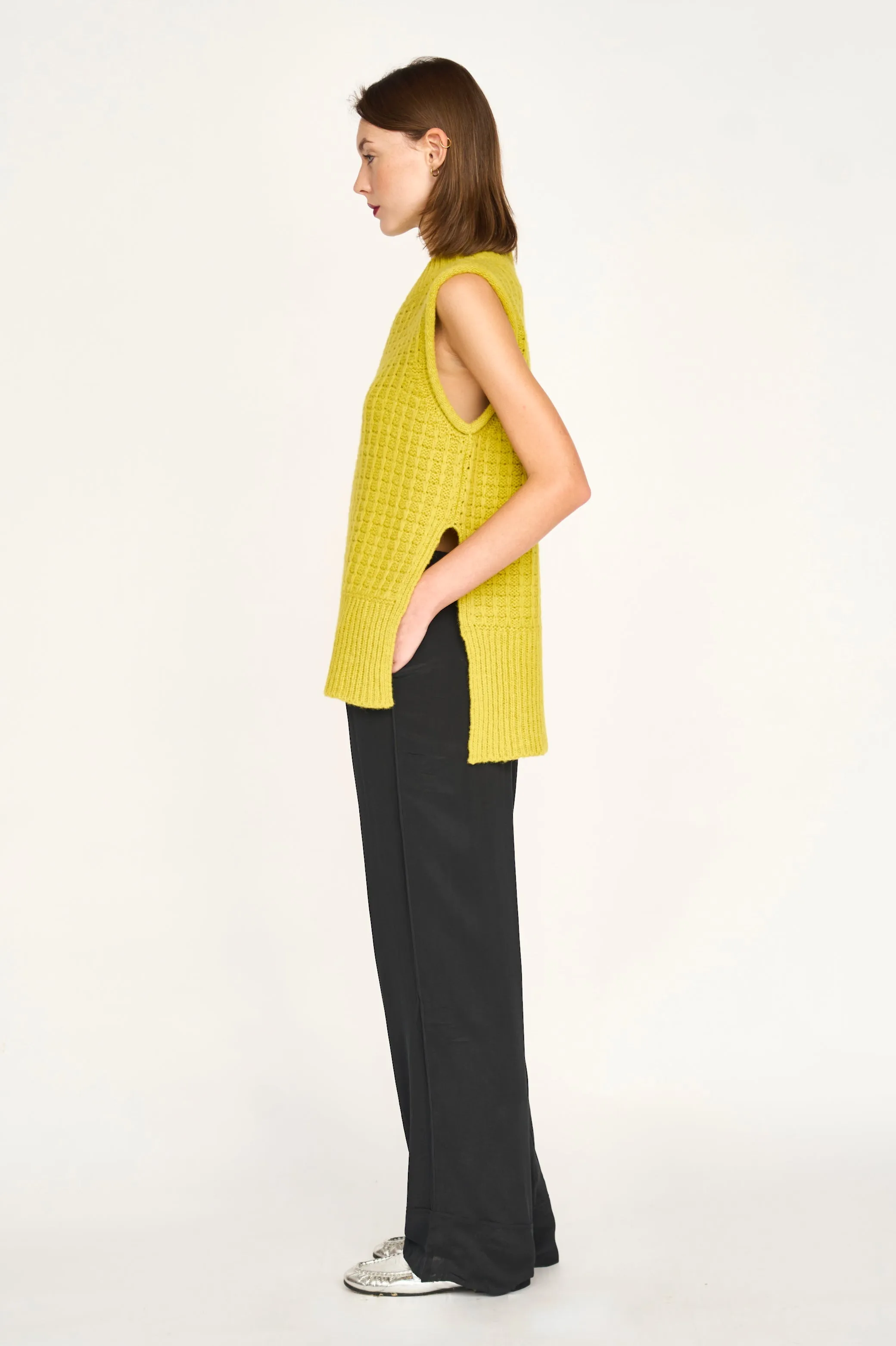 Baden Silk Pant in Black sold by Mirth product image thumbnail 4