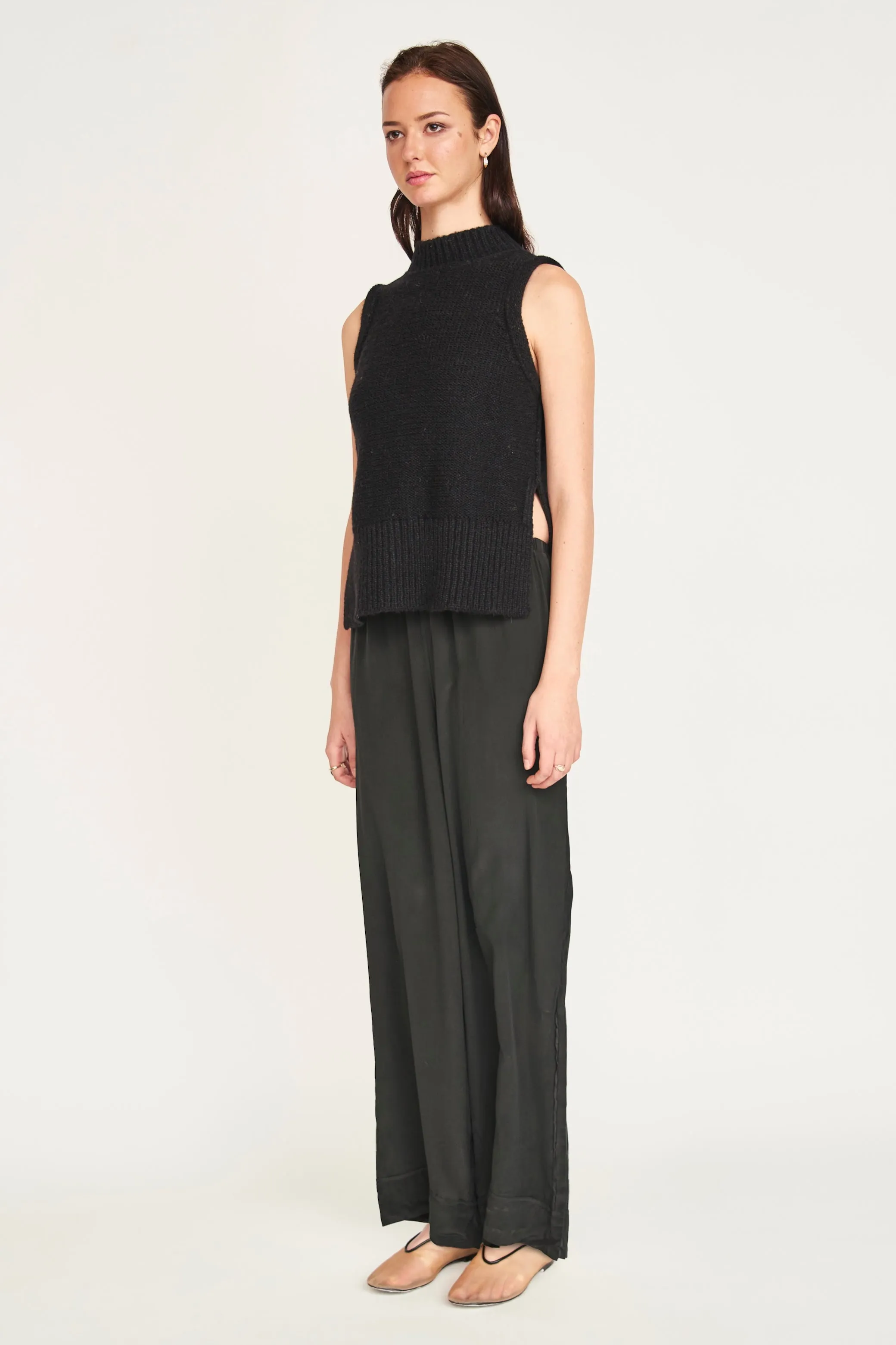 Baden Silk Pant in Black sold by Mirth product image thumbnail 3