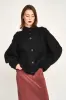 Cusco Croissant Cardigan in Black sold by Mirth