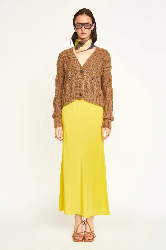 Santander Skirt in Citronelle sold by Mirth