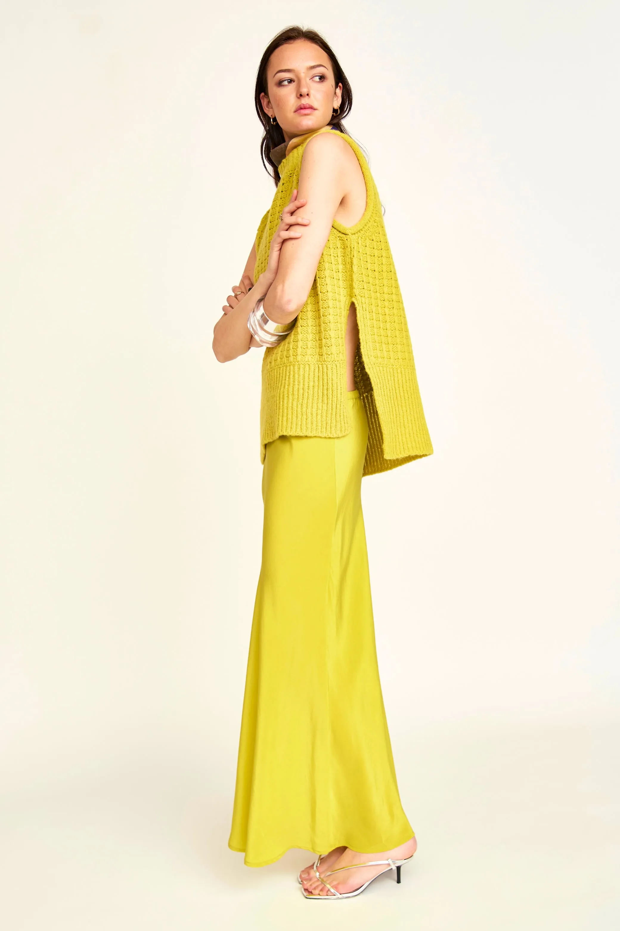 Santander Skirt in Citronelle sold by Mirth product image thumbnail 4