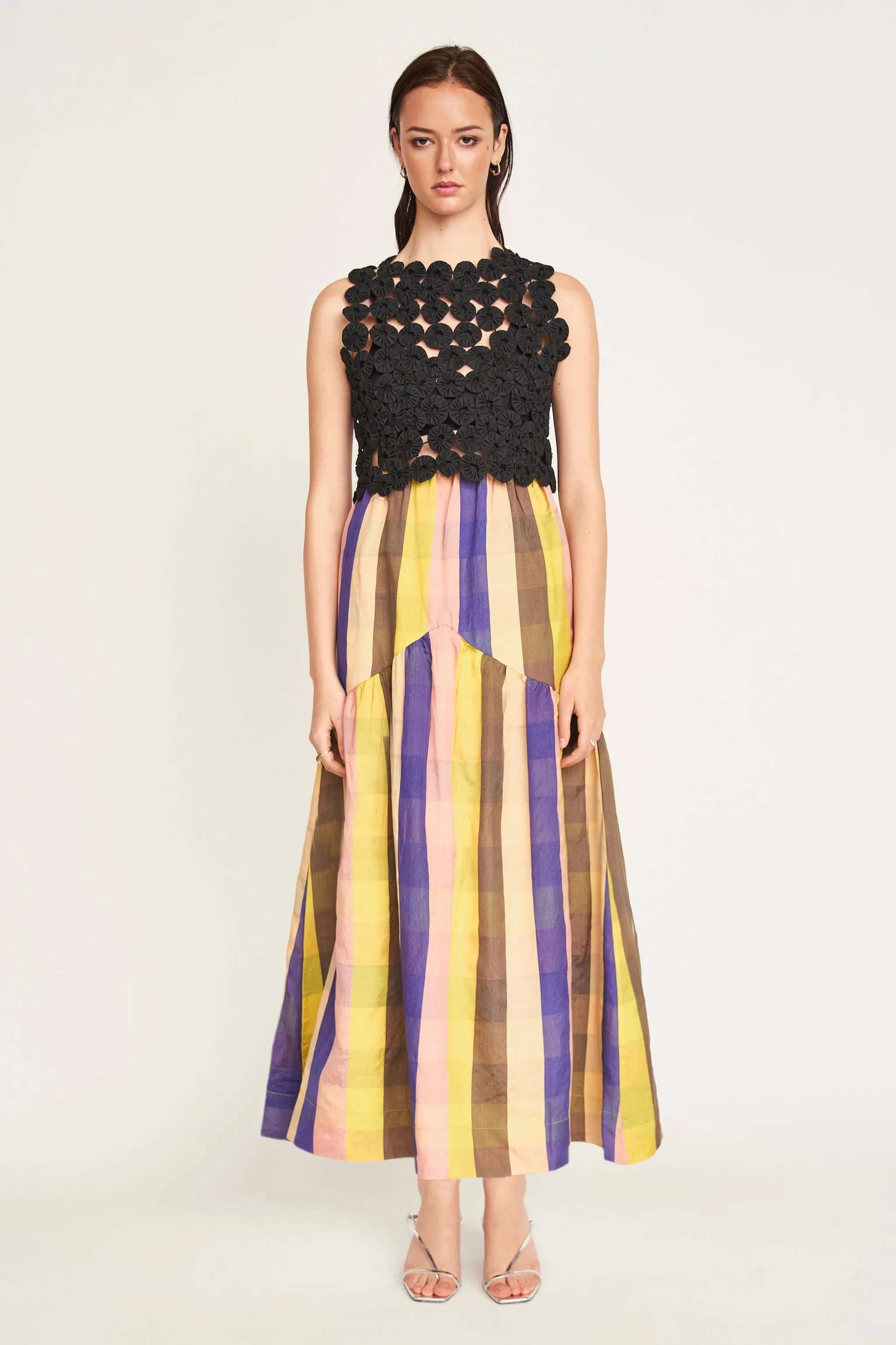 Santanyi Yo Yo Top in Black sold by Mirth