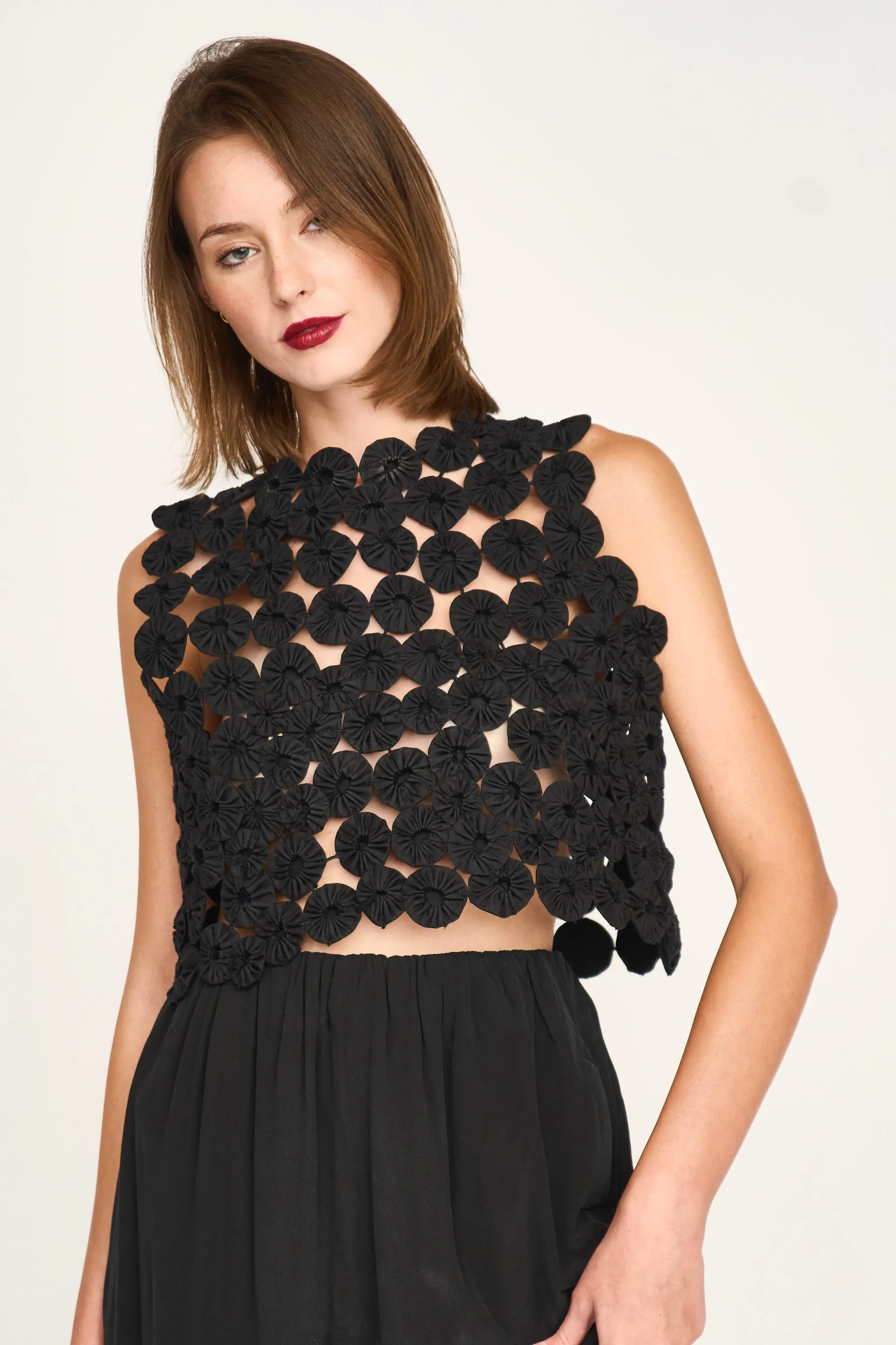 Santanyi Yo Yo Top in Black sold by Mirth product image thumbnail 2