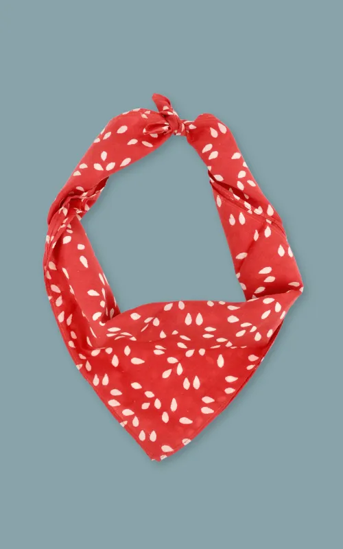 Bandana in Red Petal sold by Mirth