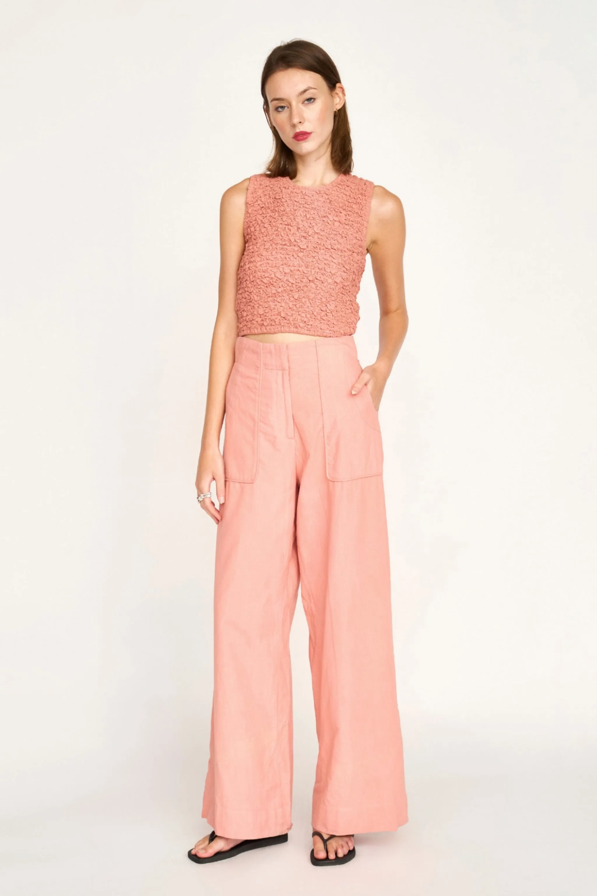 Tivot Pant in Pomelo sold by Mirth