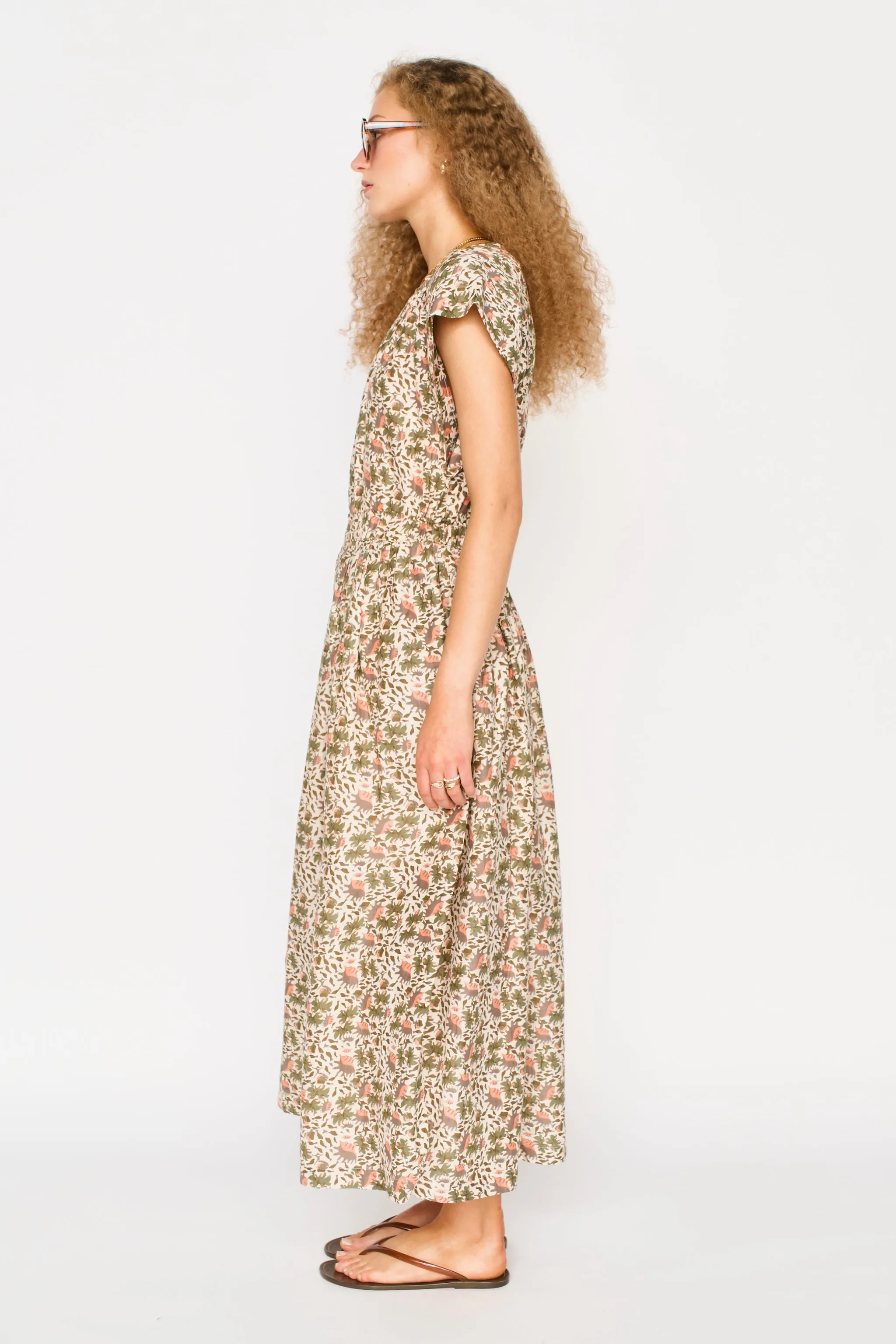 Merida Dress in Pink Cowrie sold by Mirth product image thumbnail 4