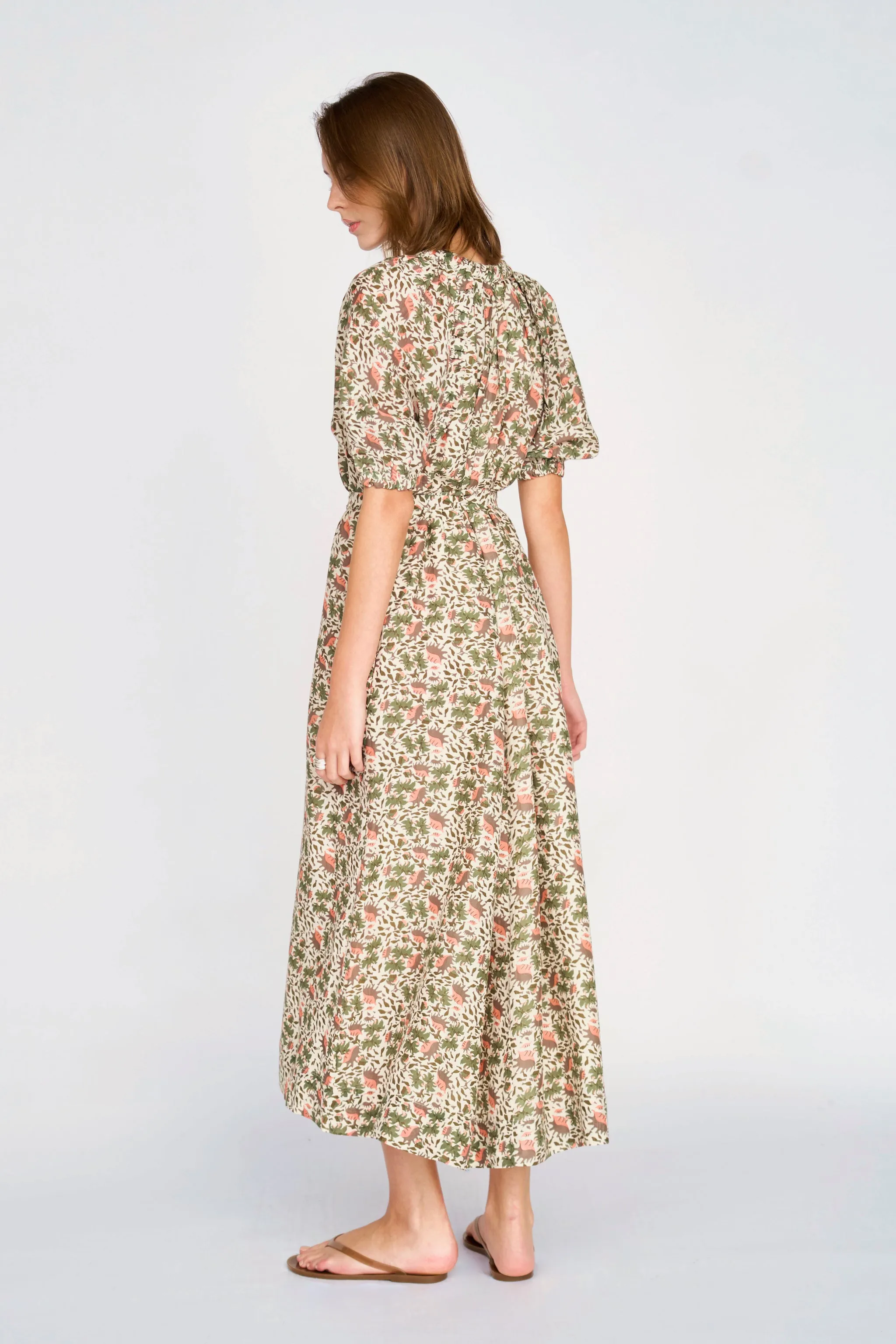 Somerset Dress in Pink Cowrie sold by Mirth product image thumbnail 4