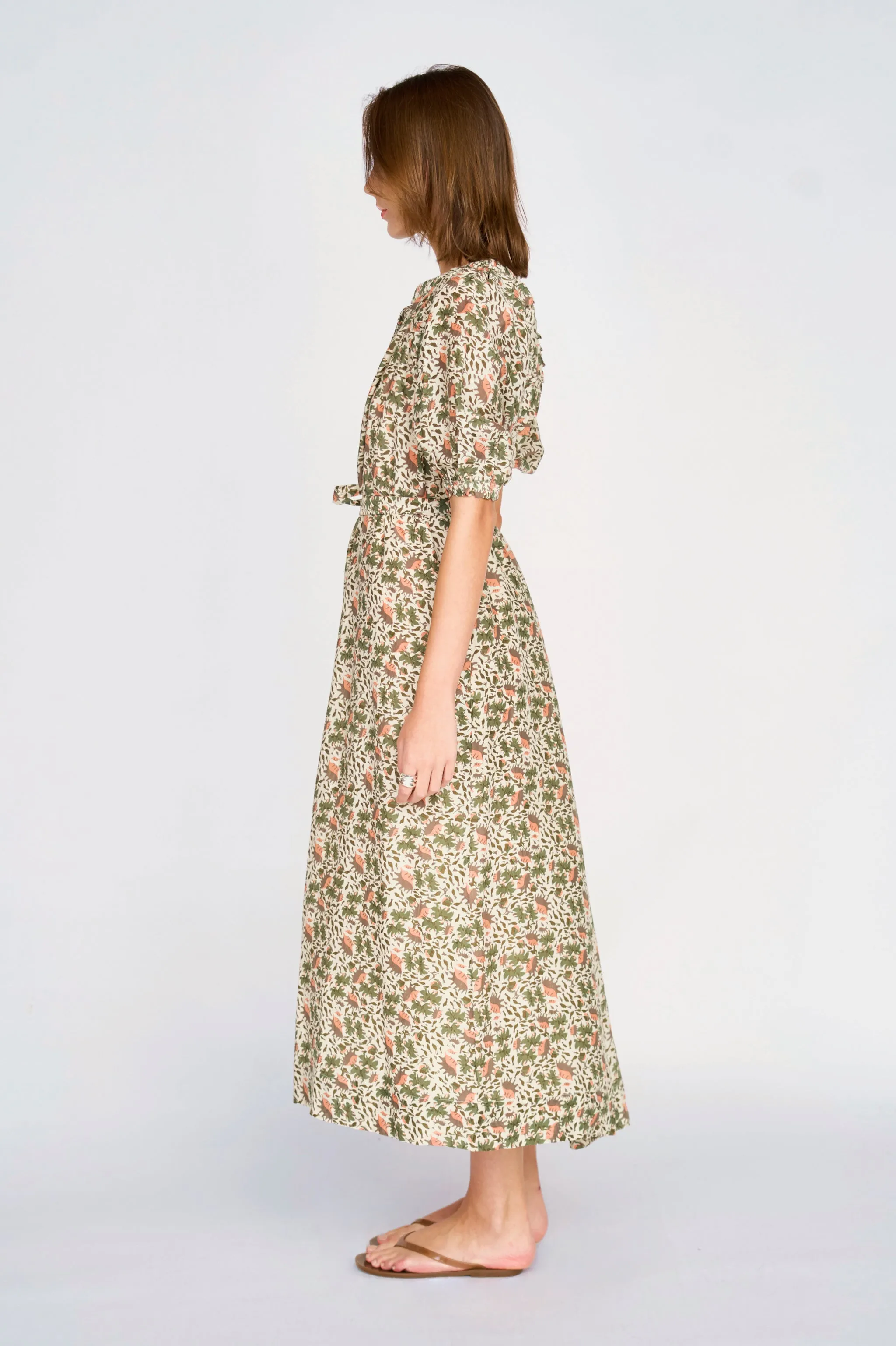 Somerset Dress in Pink Cowrie sold by Mirth product image thumbnail 3