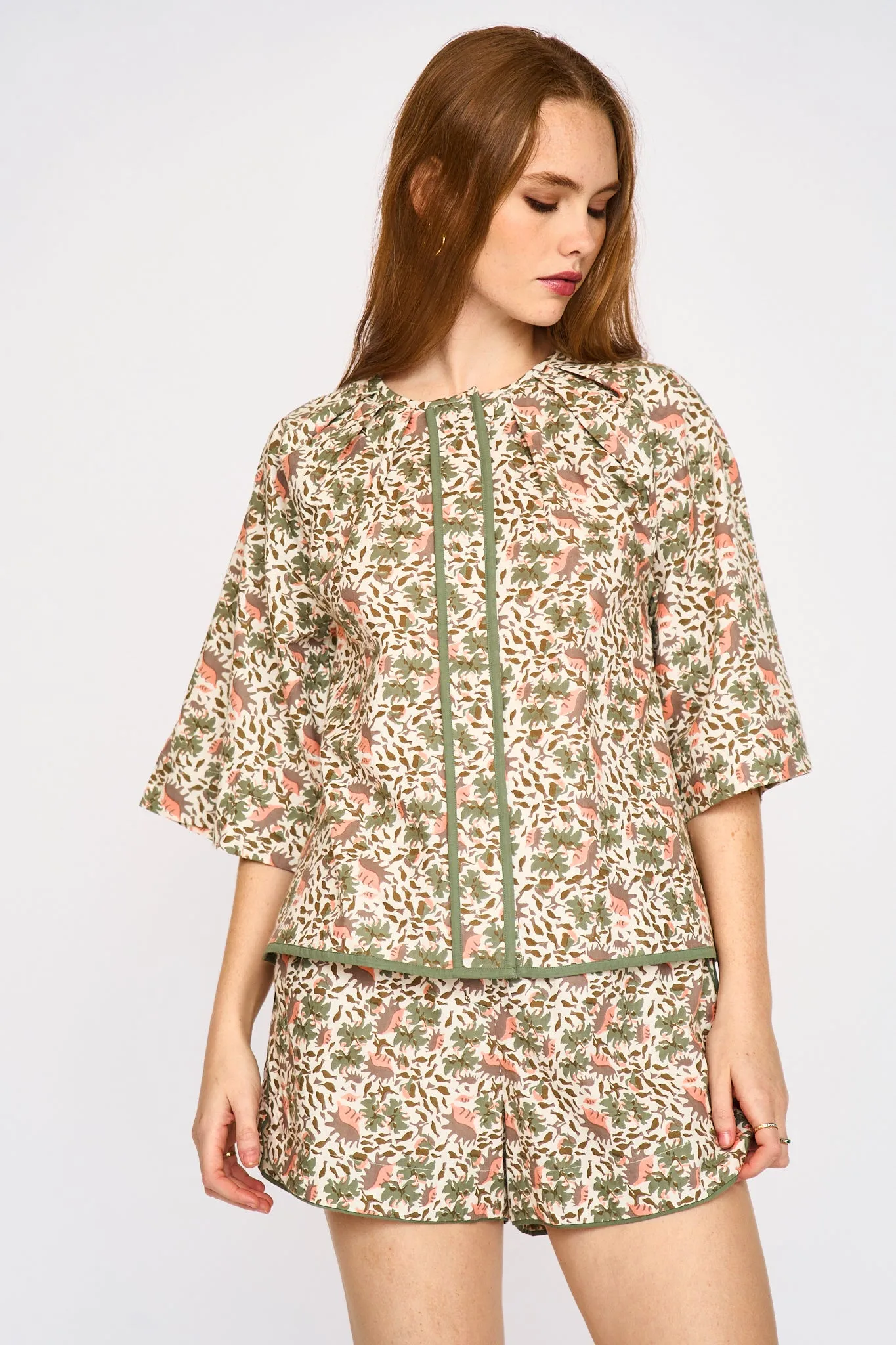 Somerset Top in Pink Cowrie sold by Mirth product image thumbnail 2