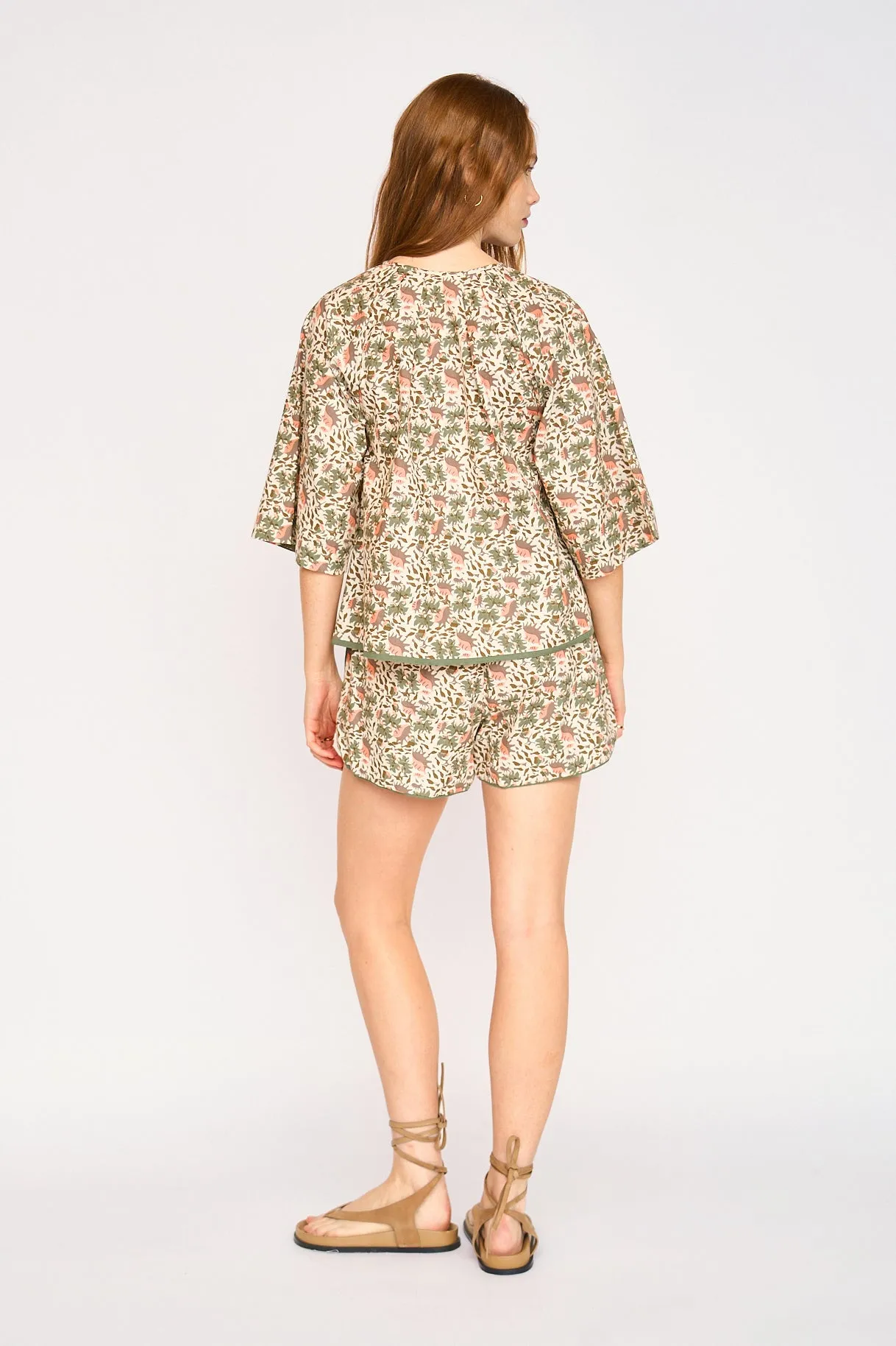 Somerset Top in Pink Cowrie sold by Mirth product image thumbnail 4