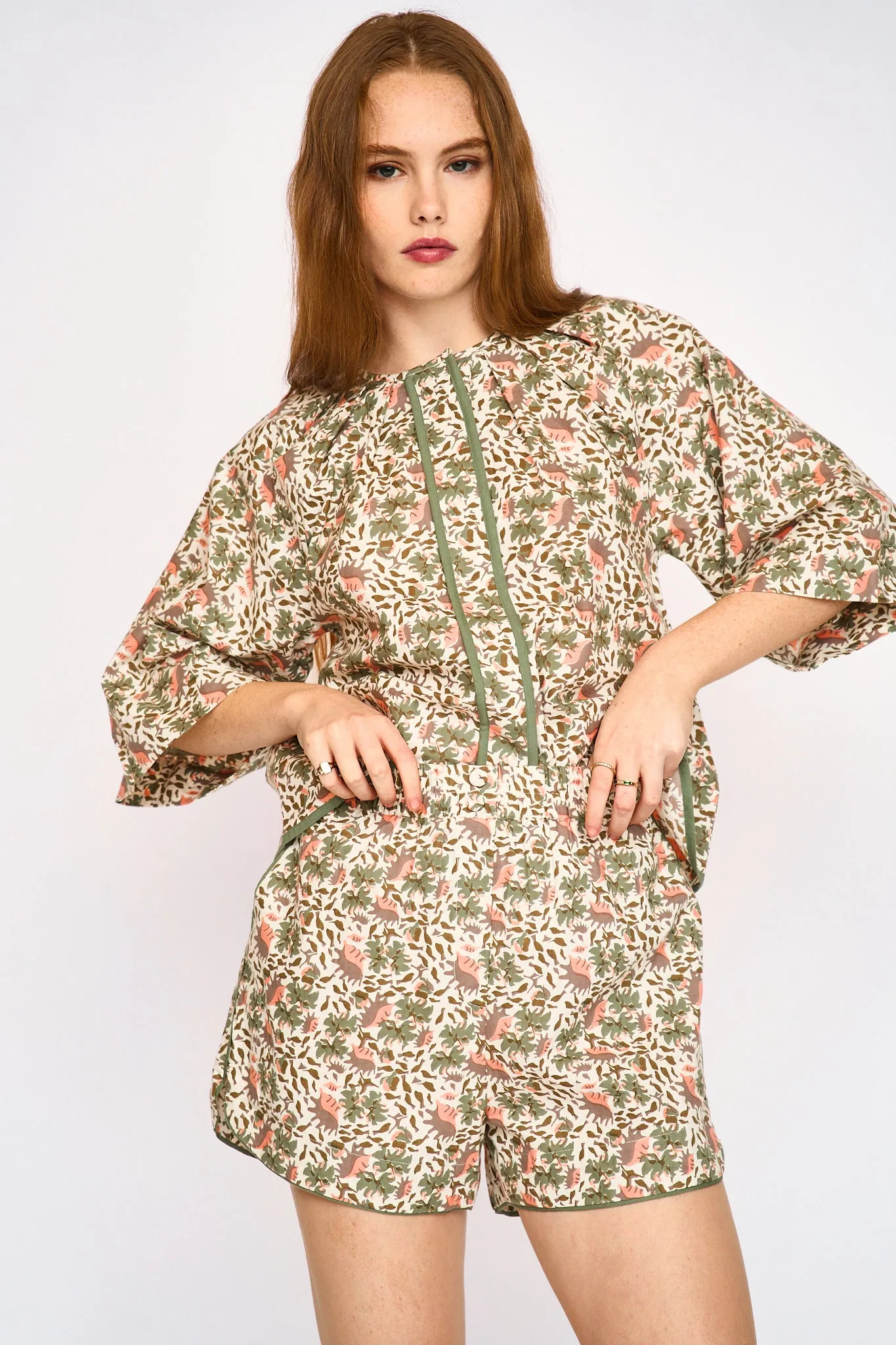 Track Short in Pink Cowrie sold by Mirth product image thumbnail 2