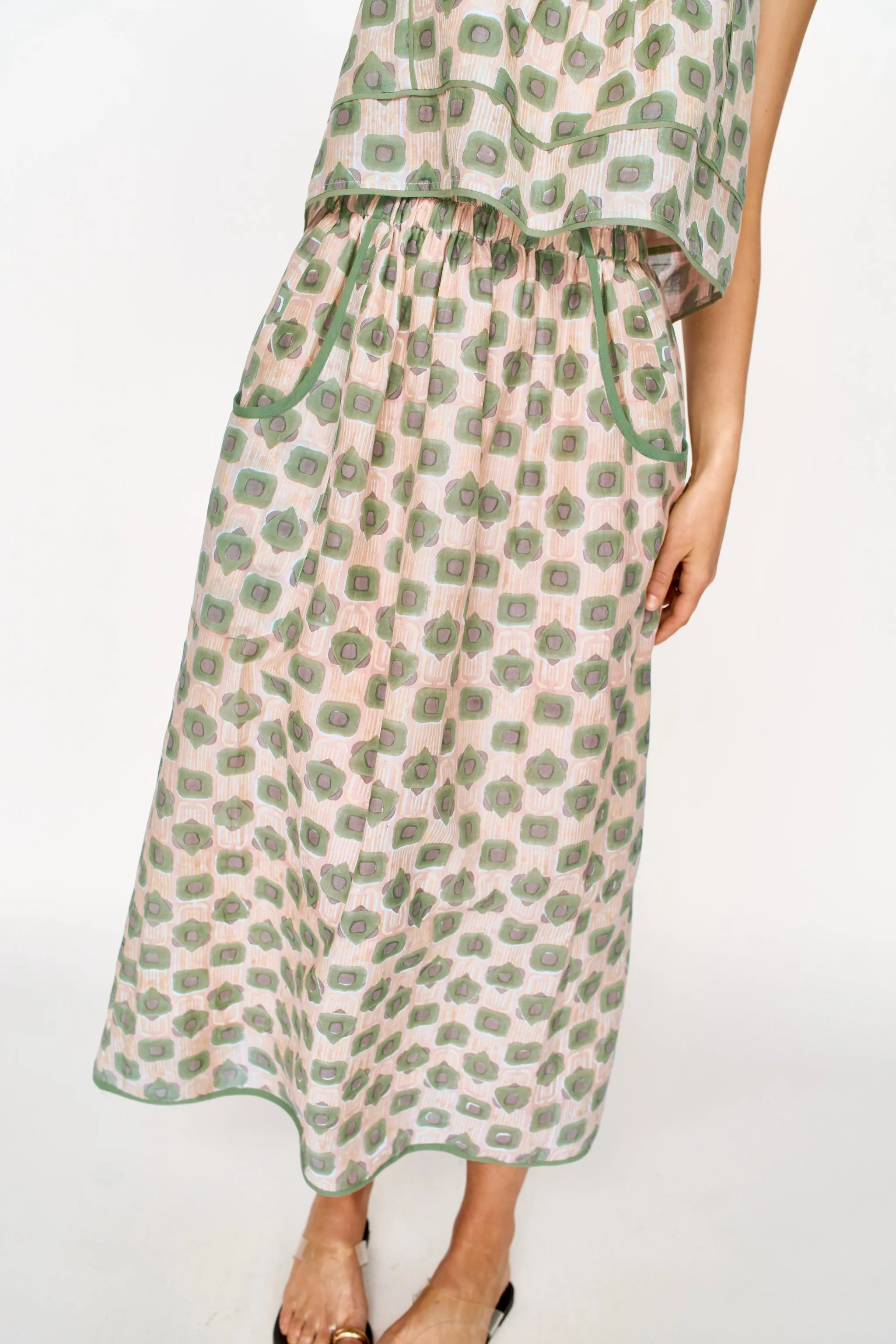 Verona Skirt in Petite Stony Coeur sold by Mirth product image thumbnail 2