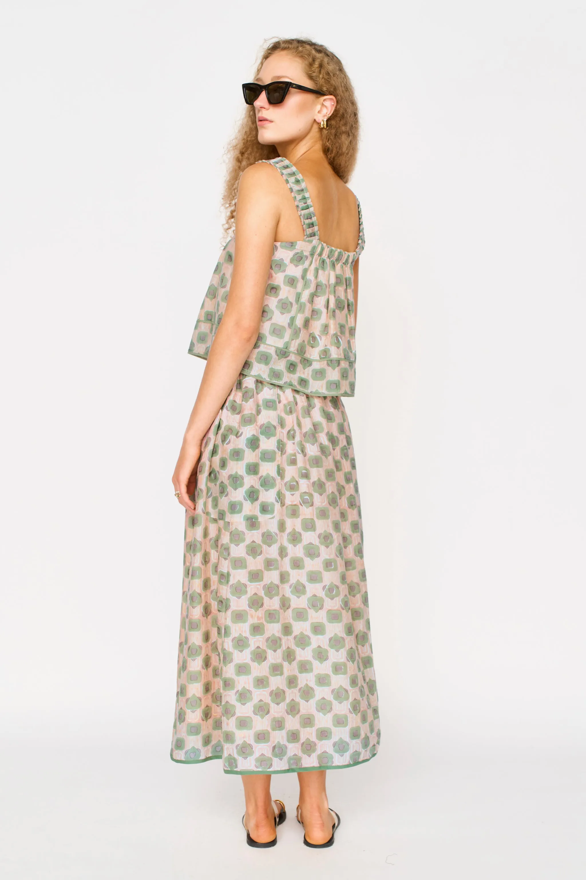 Verona Skirt in Petite Stony Coeur sold by Mirth product image thumbnail 4