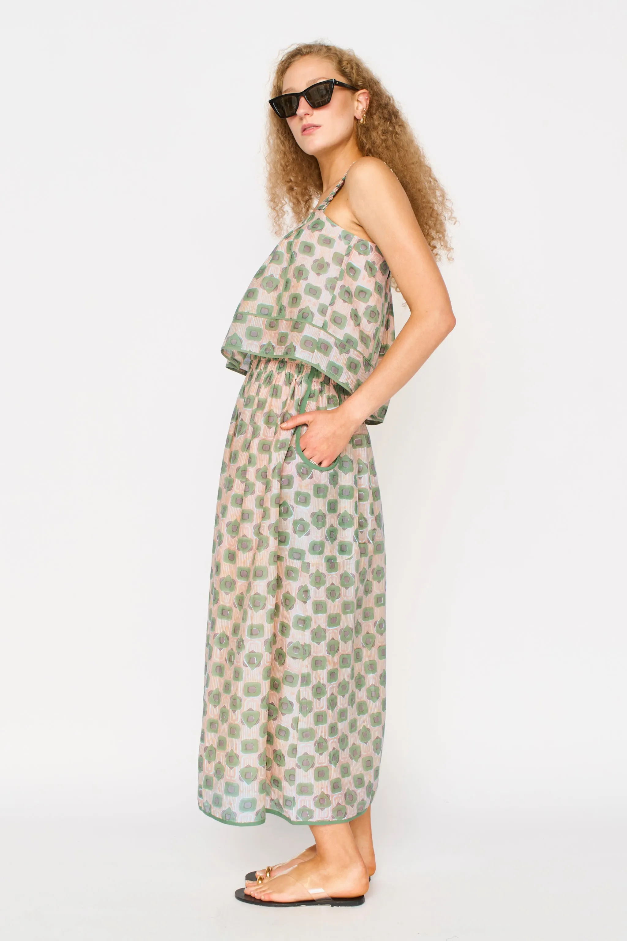 Verona Skirt in Petite Stony Coeur sold by Mirth product image thumbnail 3