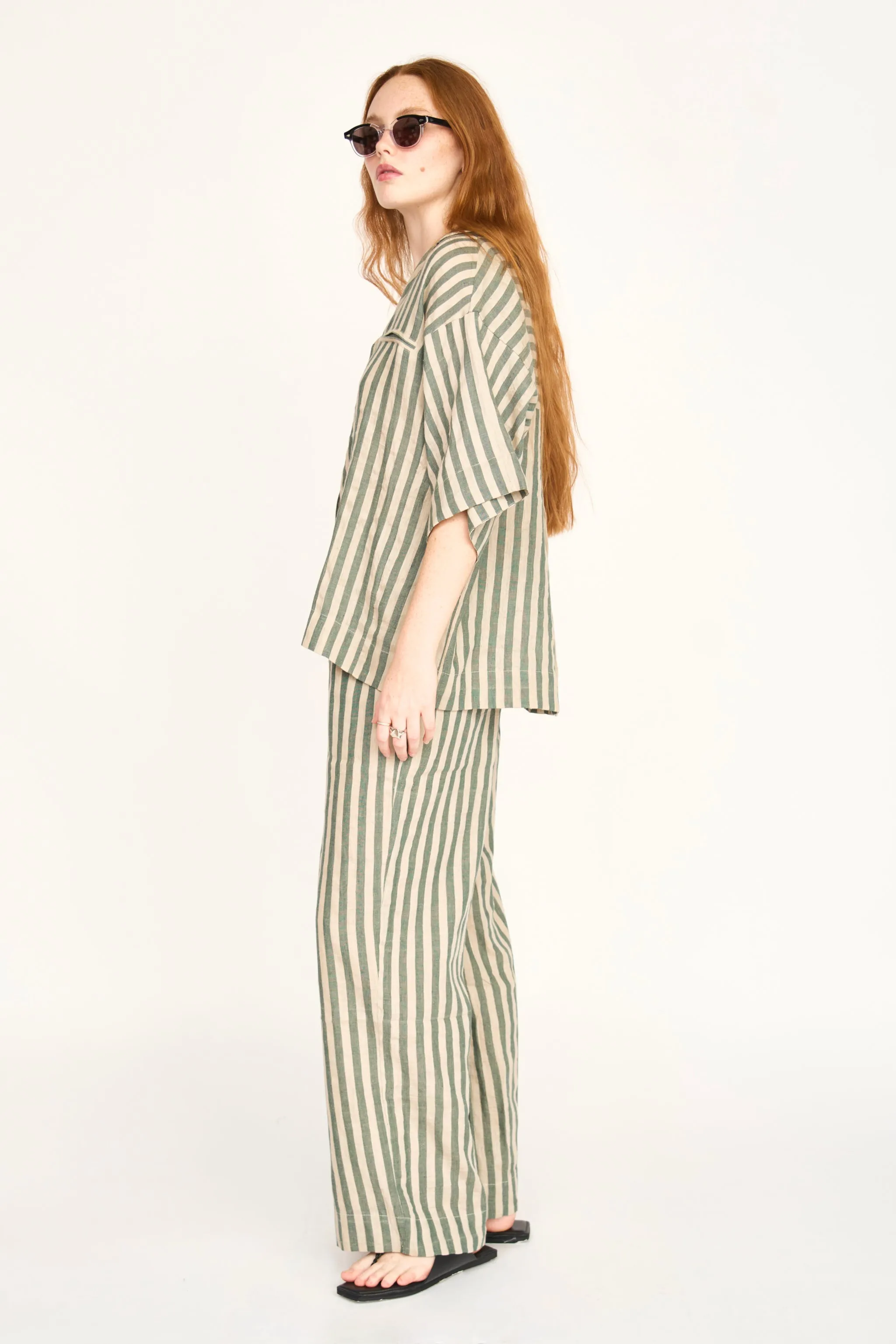 Baden Pant in Safari Stripe sold by Mirth product image thumbnail 3