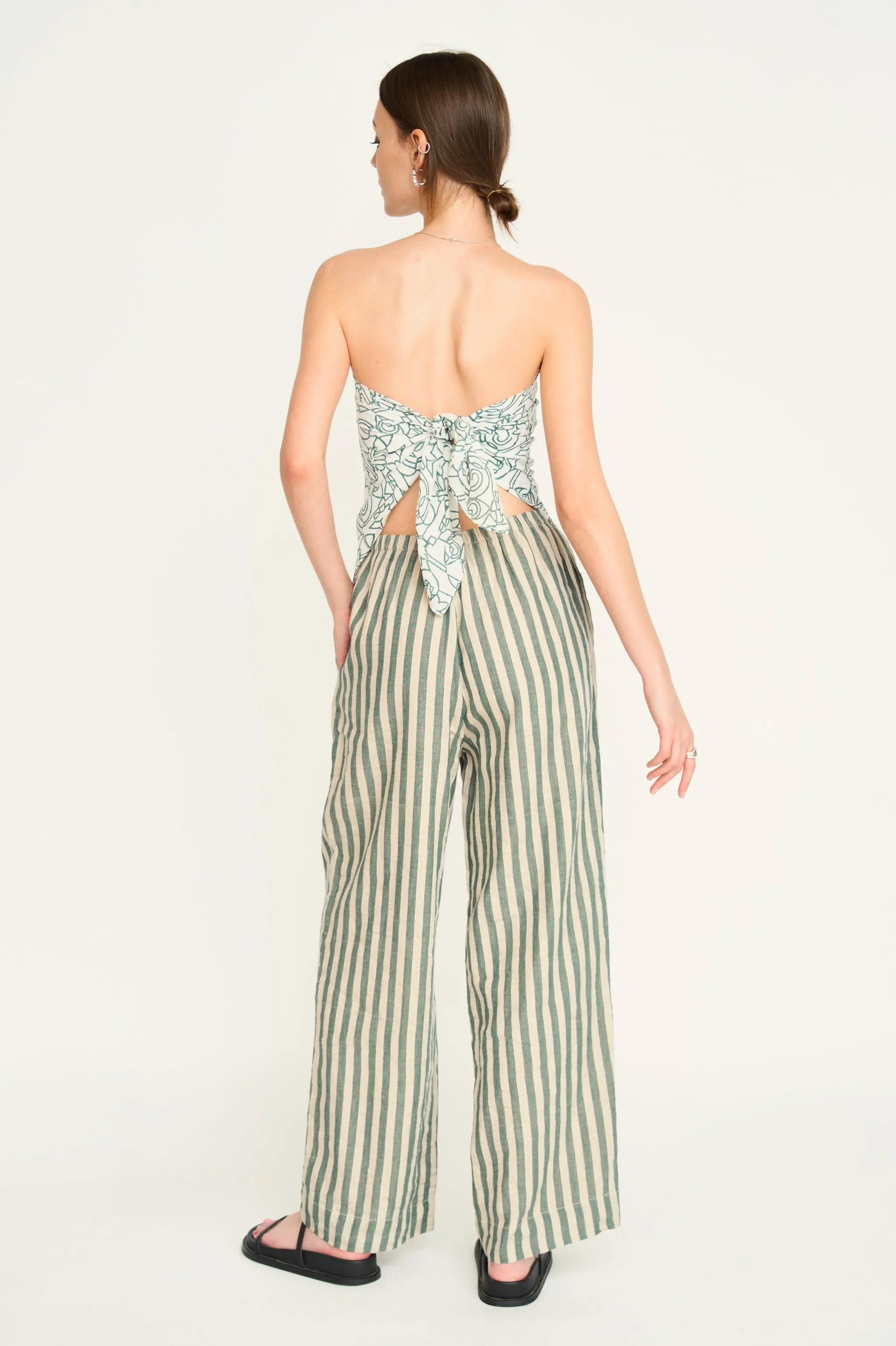 Baden Pant in Safari Stripe sold by Mirth product image thumbnail 5